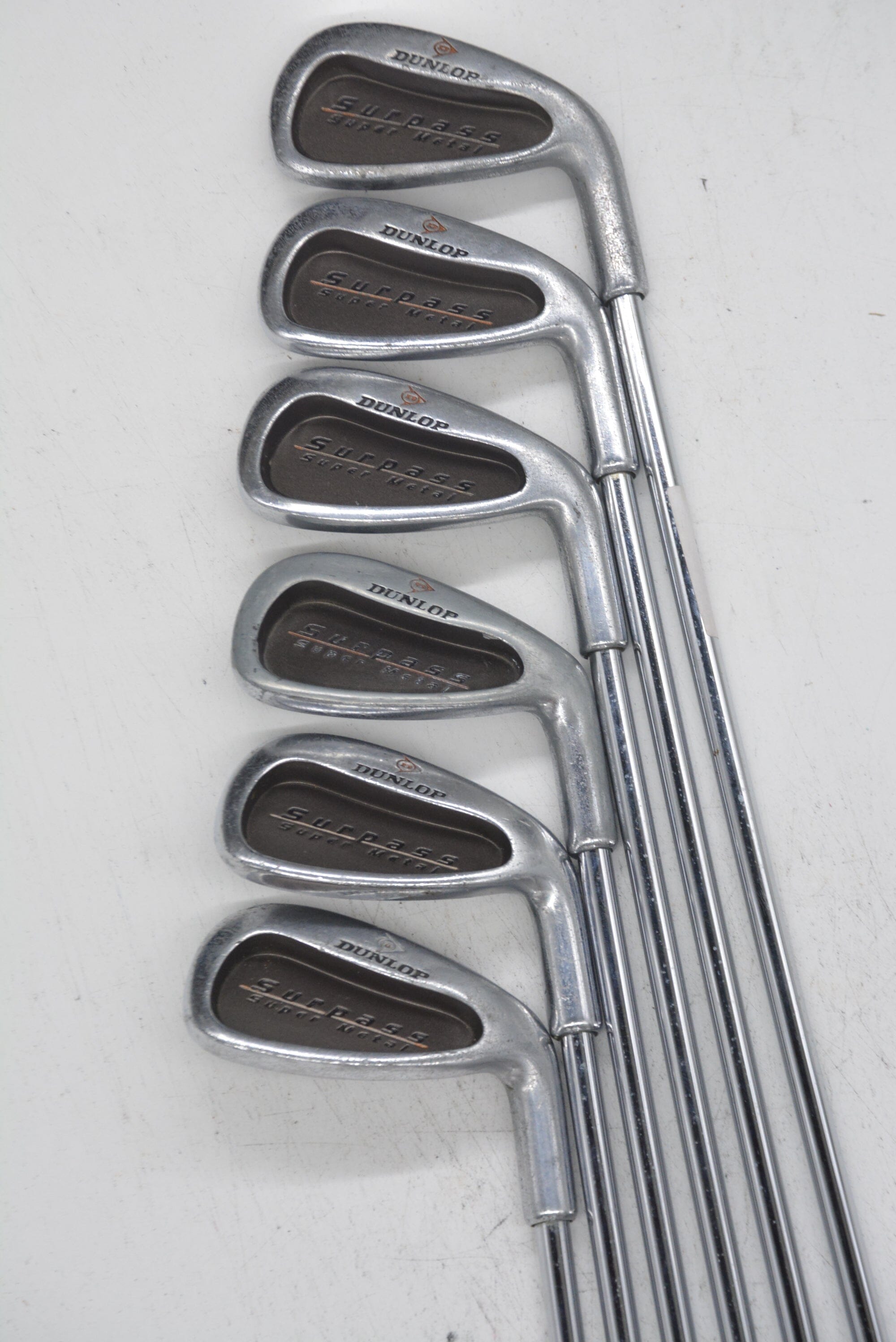MaxFli Dunlop Surpass Super Metal 3-4, 6-9 Iron Set S Flex +0.25" Golf Clubs GolfRoots 