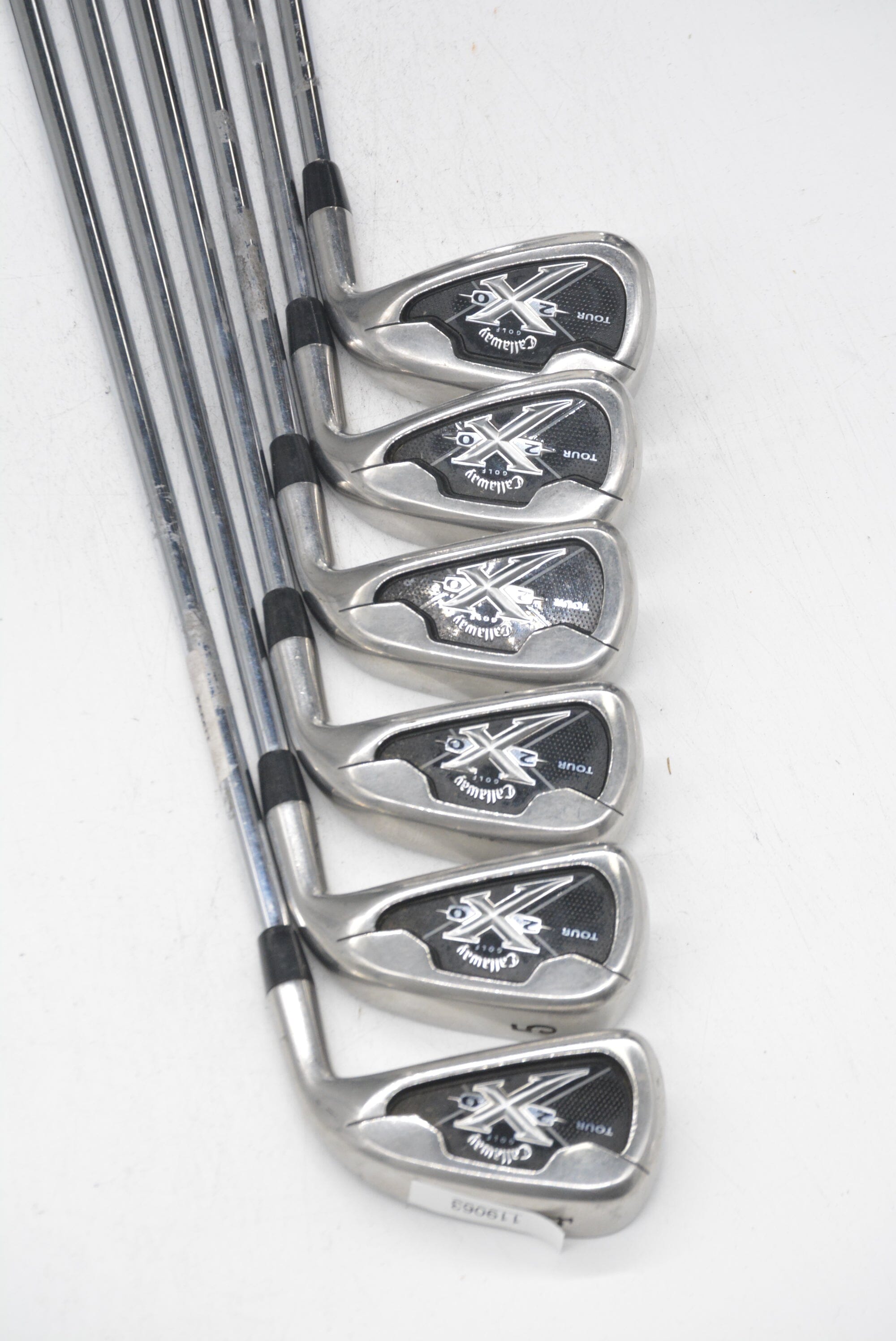 Callaway X-20 Tour 4-9 Iron Set S Flex +0.5" Golf Clubs GolfRoots 