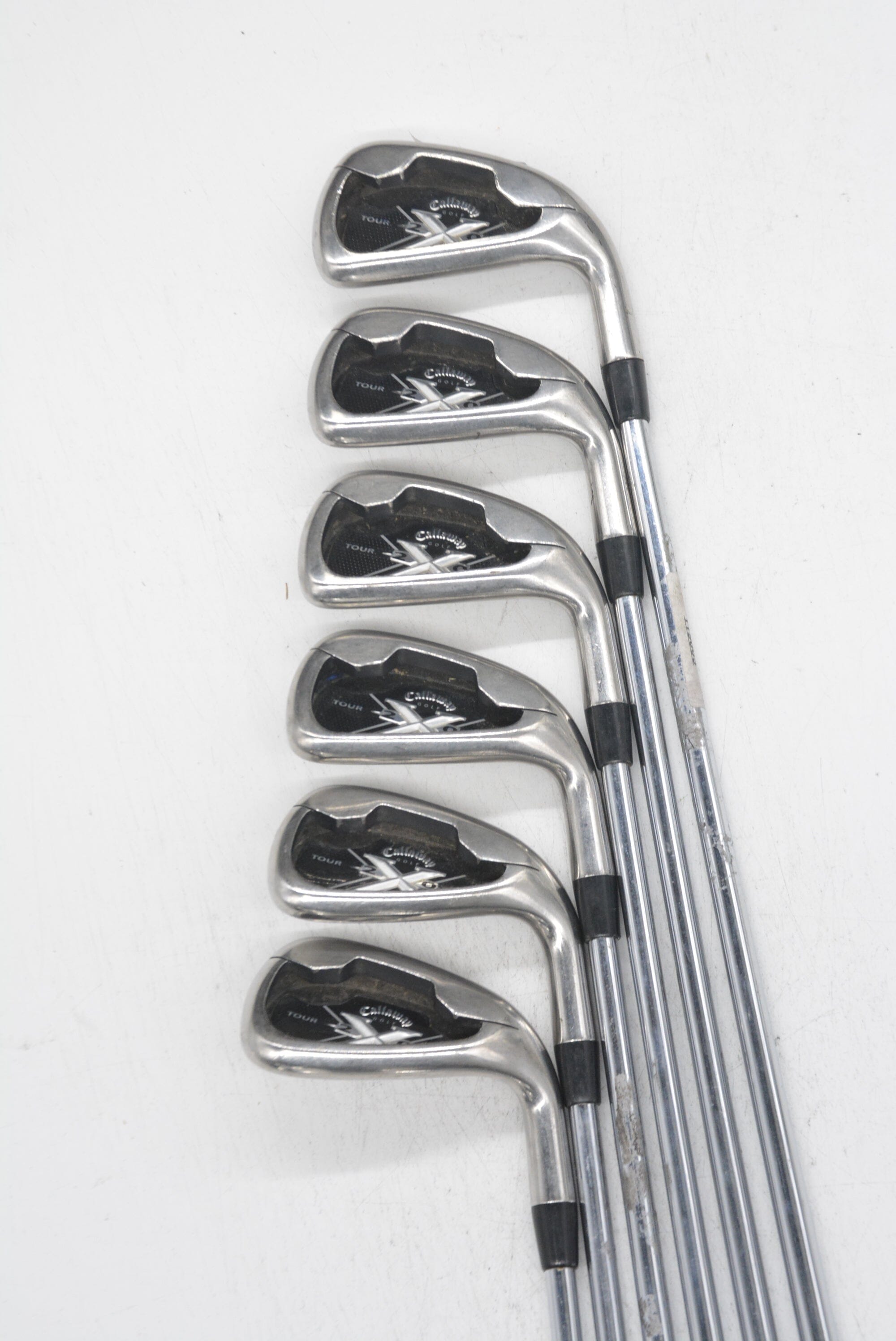 Callaway X-20 Tour 4-9 Iron Set S Flex +0.5" Golf Clubs GolfRoots 
