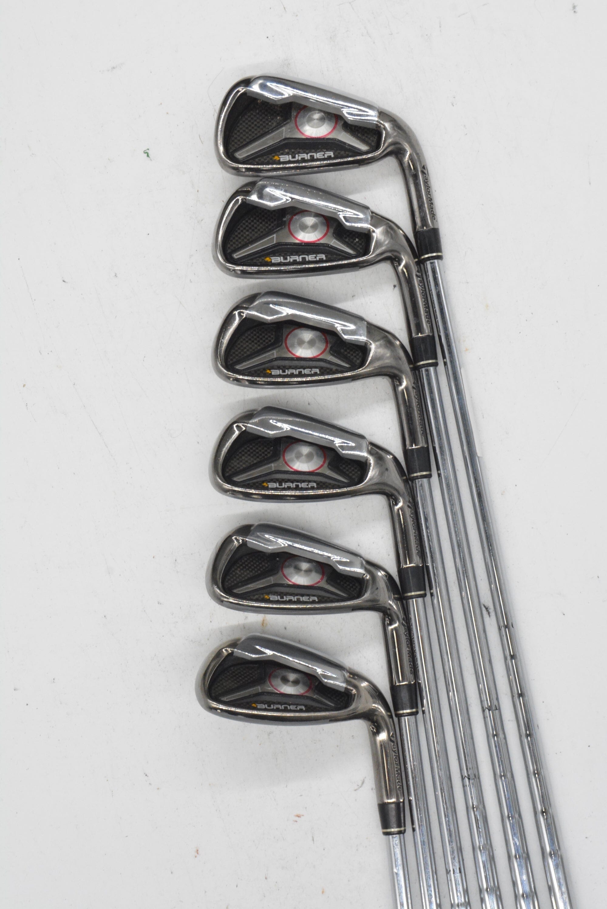 TaylorMade Burner '09 5-6, 8-PW, SW Iron Set S Flex +0.25" Golf Clubs GolfRoots 