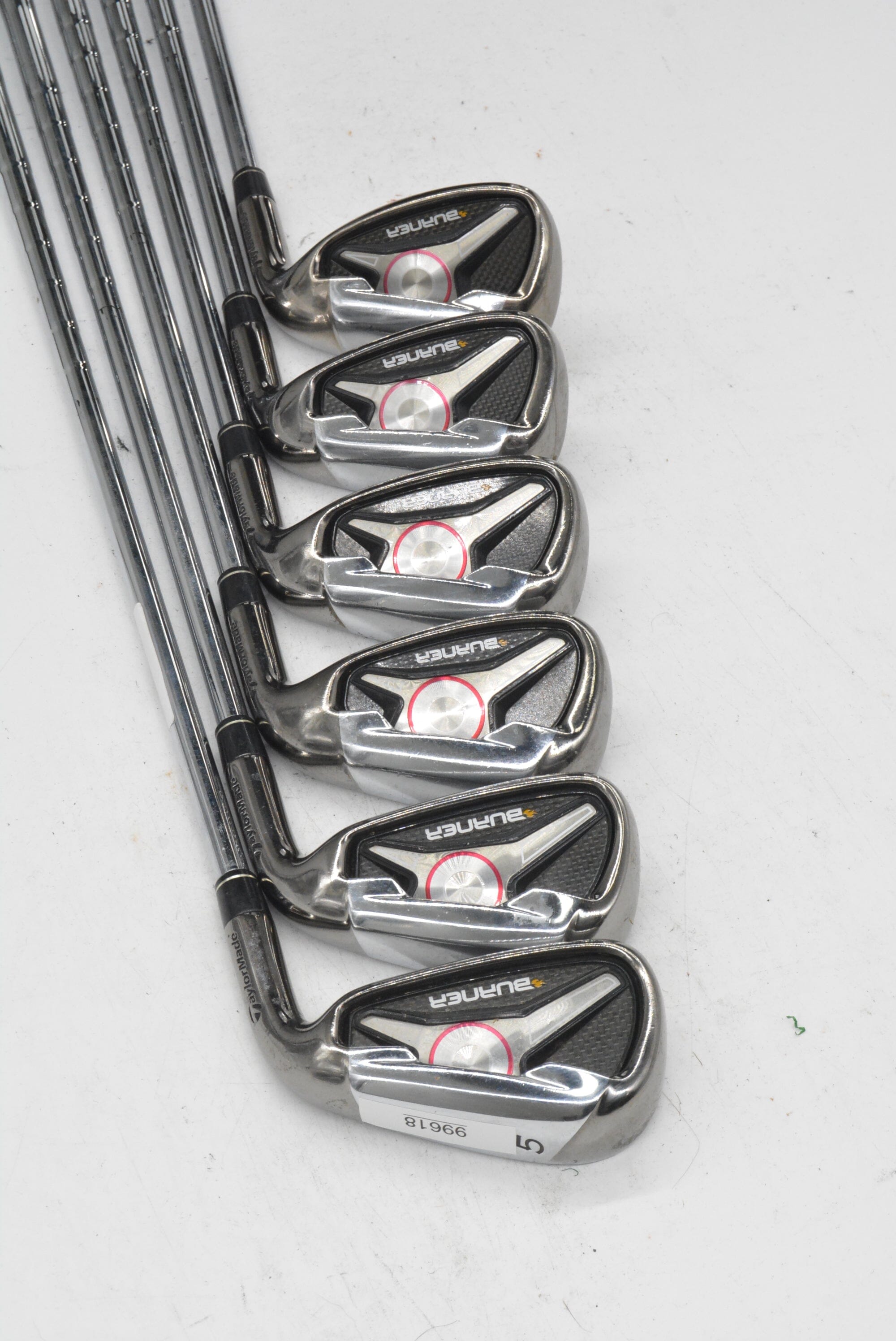 TaylorMade Burner '09 5-6, 8-PW, SW Iron Set S Flex +0.25" Golf Clubs GolfRoots 