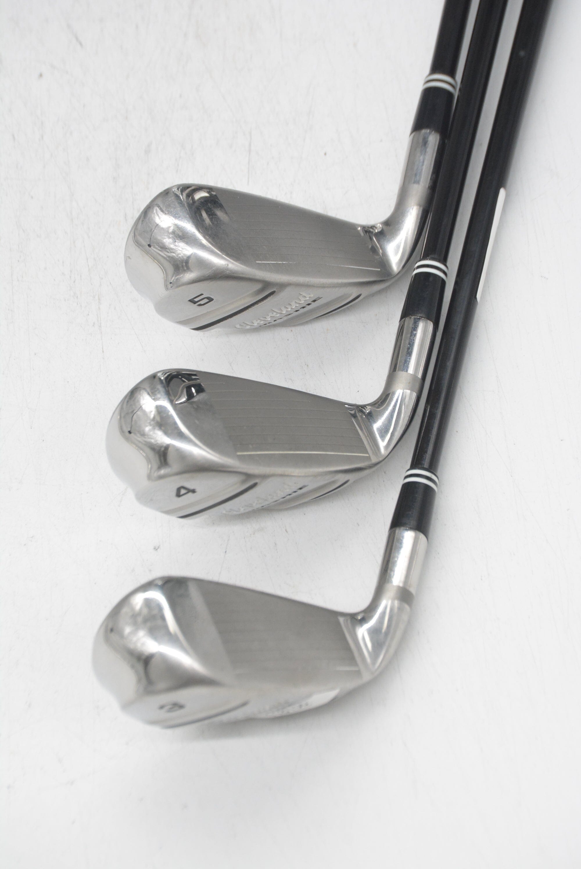 Cleveland Mashie 3H, 4H, 5H Hybrid Set SR Flex Golf Clubs GolfRoots 