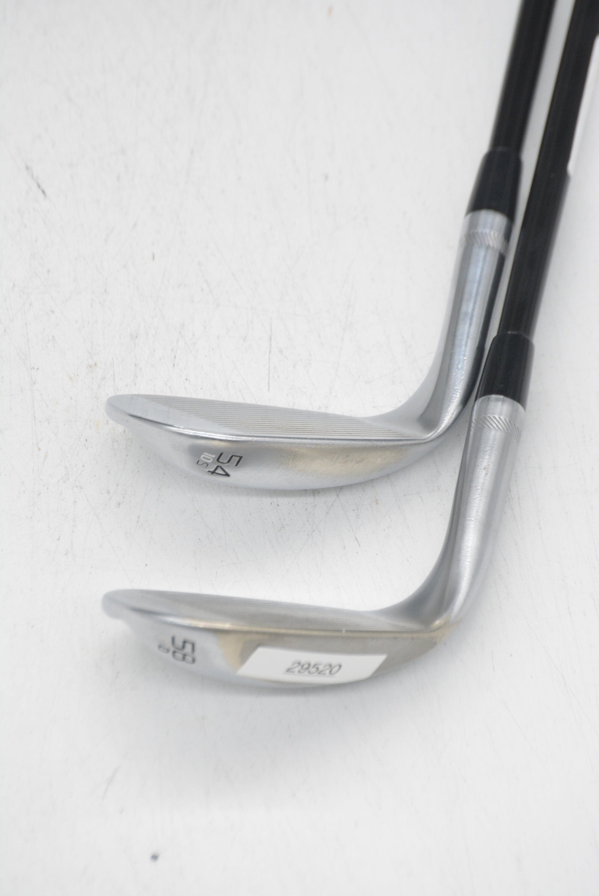 Titleist Vokey SM9 Brushed Steel 54 & 58 Degree Wedge Set S Flex Golf Clubs GolfRoots 