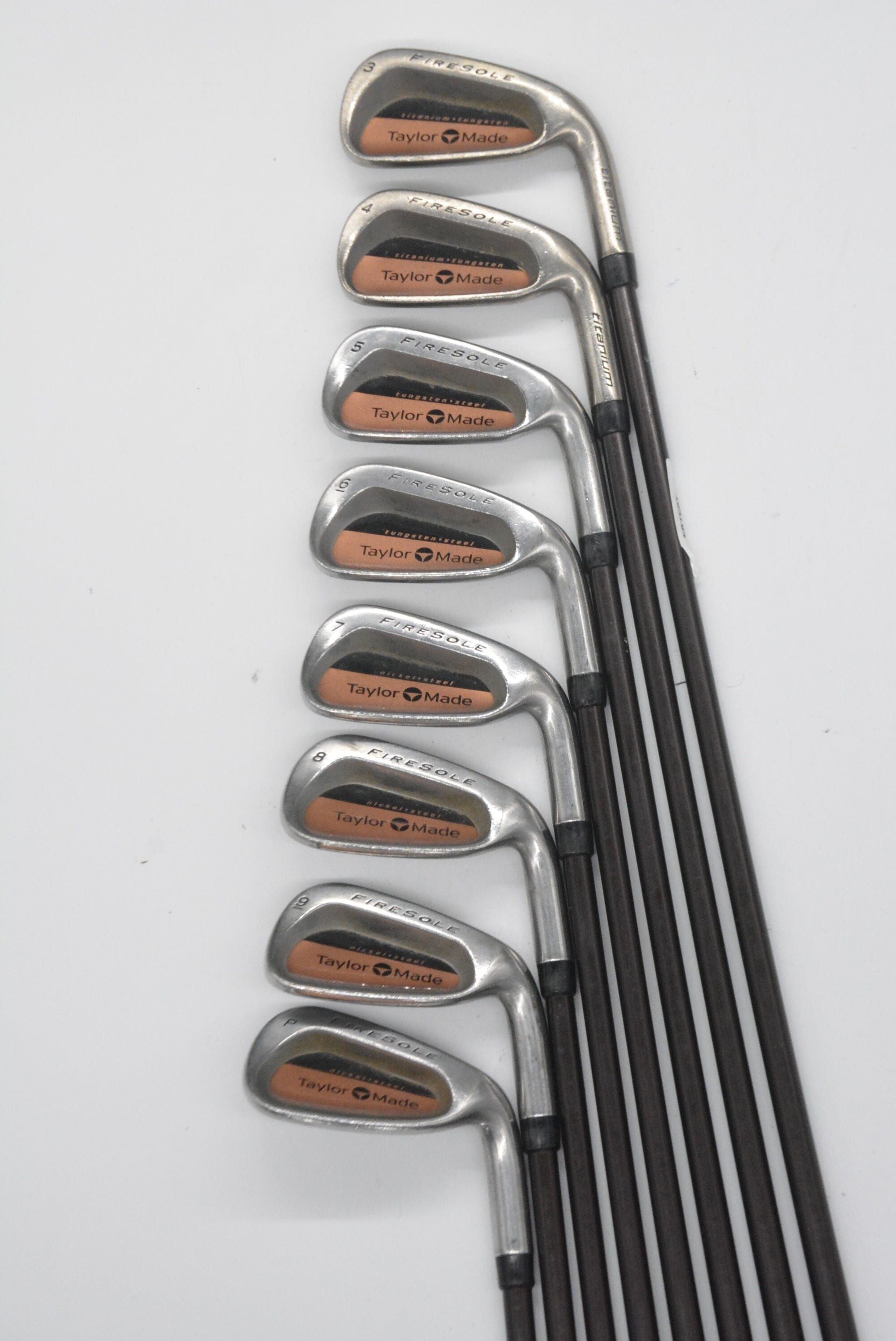 TaylorMade Firesole 3-PW Iron Set R Flex -0.5" Golf Clubs GolfRoots 