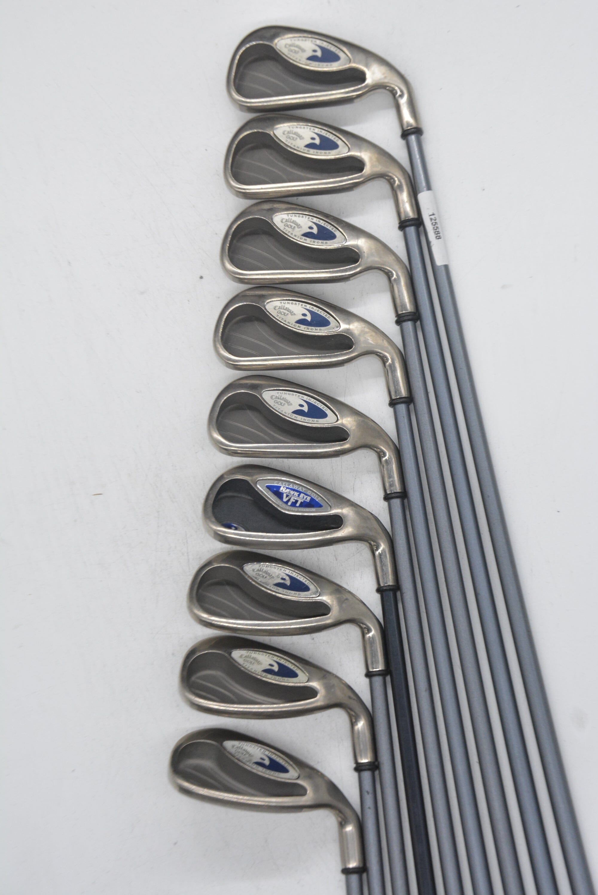 Women's Callaway Hawk Eye 3-PW, SW Iron Set R Flex -1.75" Golf Clubs GolfRoots 