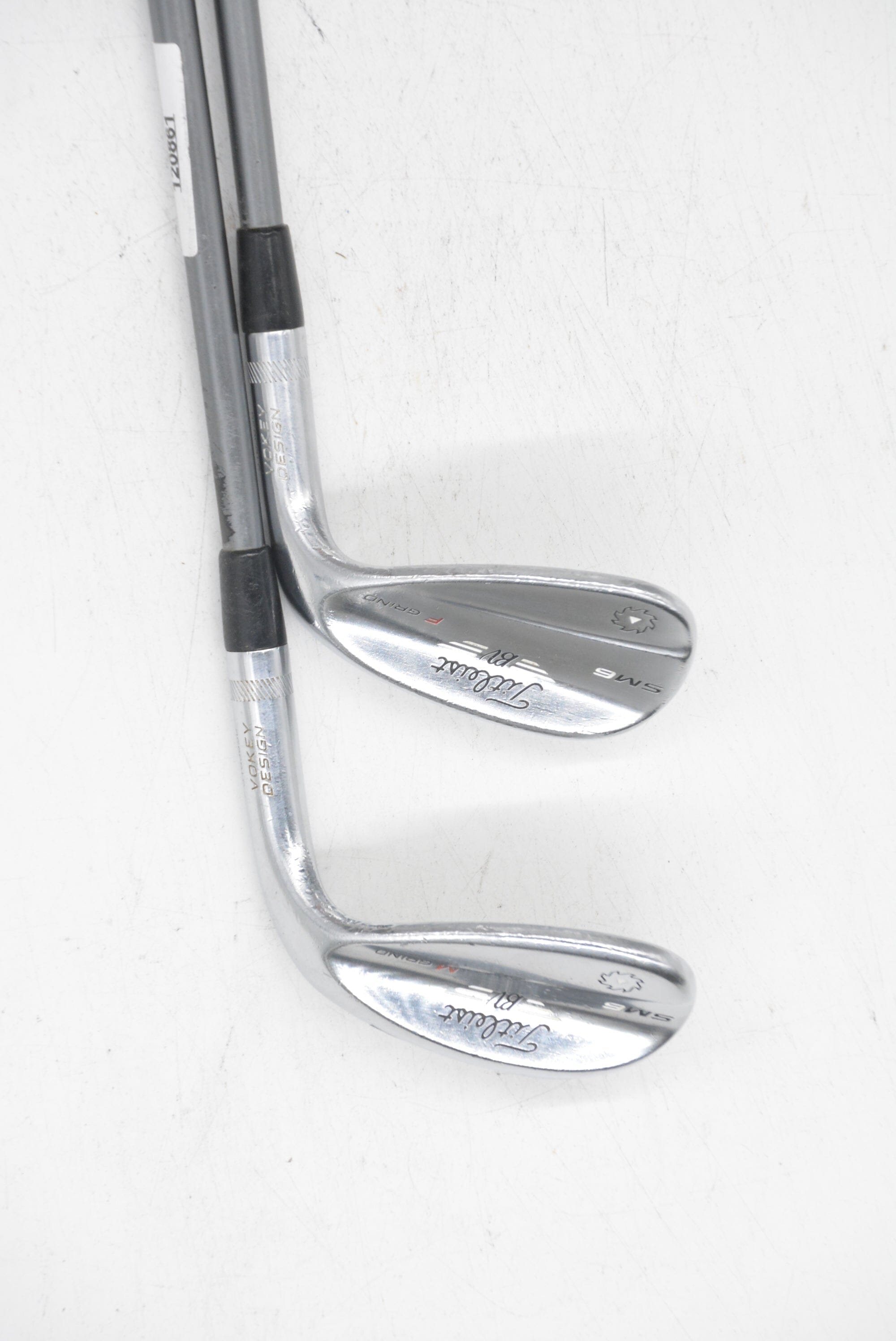 Titleist Vokey SM6 Tour Chrome 52 & 58 Degree Wedge Set S Flex Golf Clubs GolfRoots 