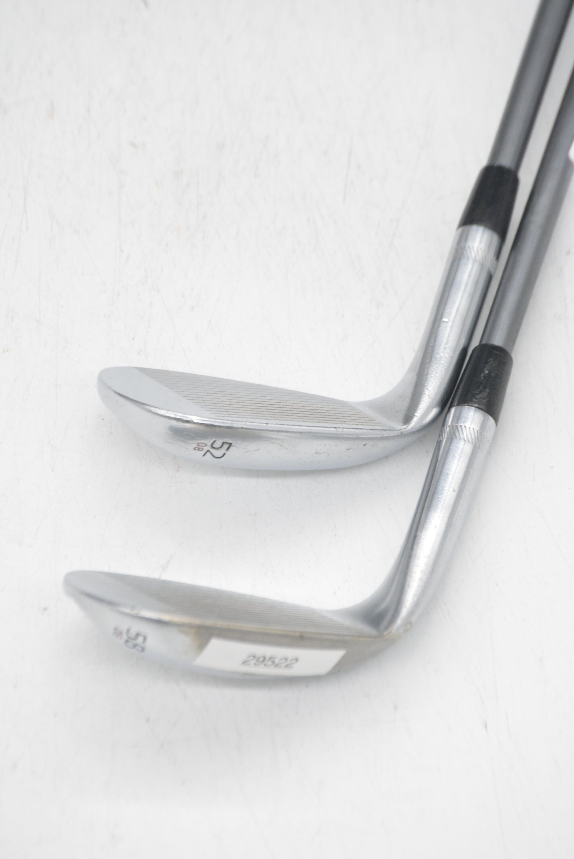 Titleist Vokey SM6 Tour Chrome 52 & 58 Degree Wedge Set S Flex Golf Clubs GolfRoots 