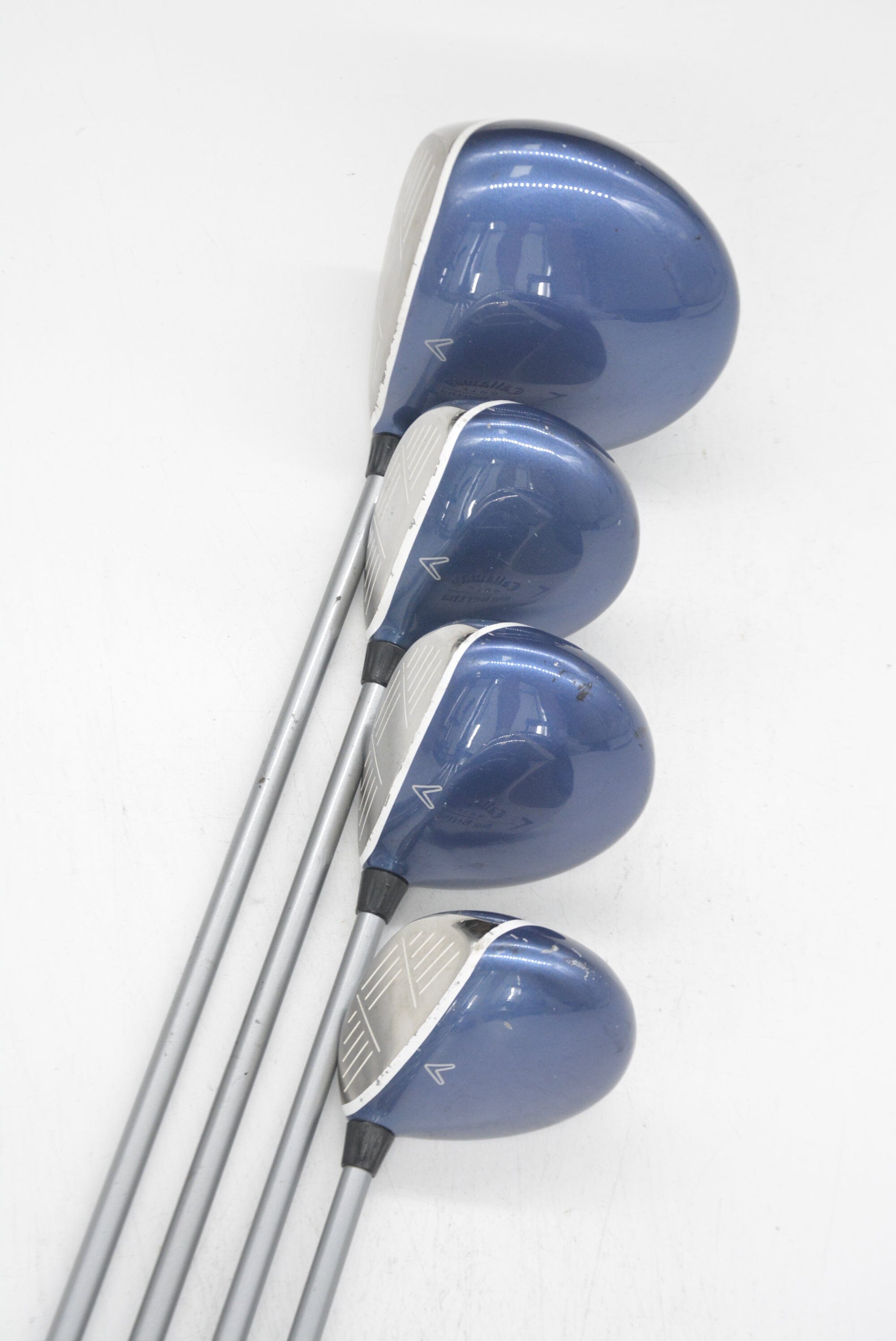 Women's Callaway Big Bertha 2004 D, 3W, 5W, 7W Wood Set W Flex Golf Clubs GolfRoots 