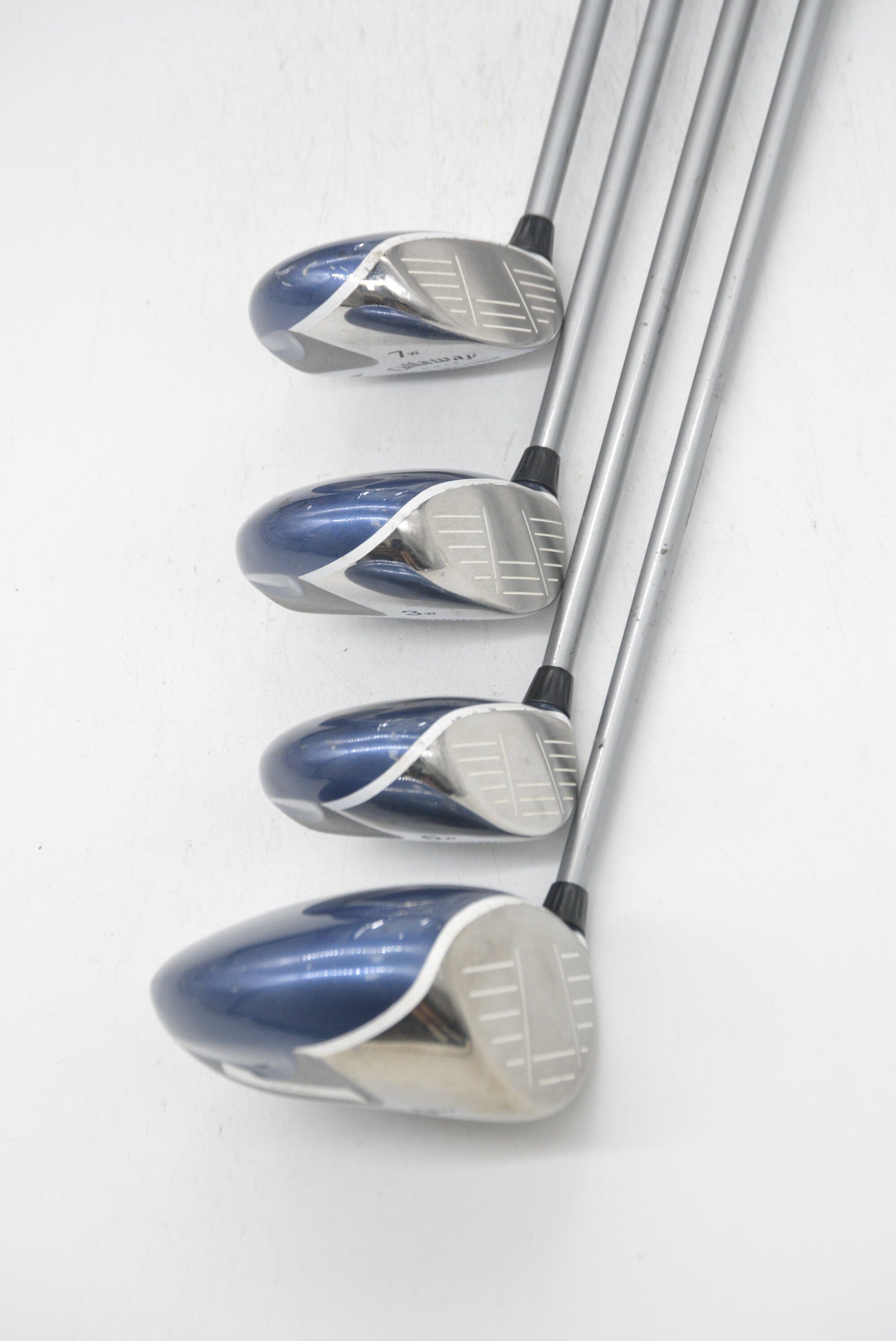 Women's Callaway Big Bertha 2004 D, 3W, 5W, 7W Wood Set W Flex Golf Clubs GolfRoots 