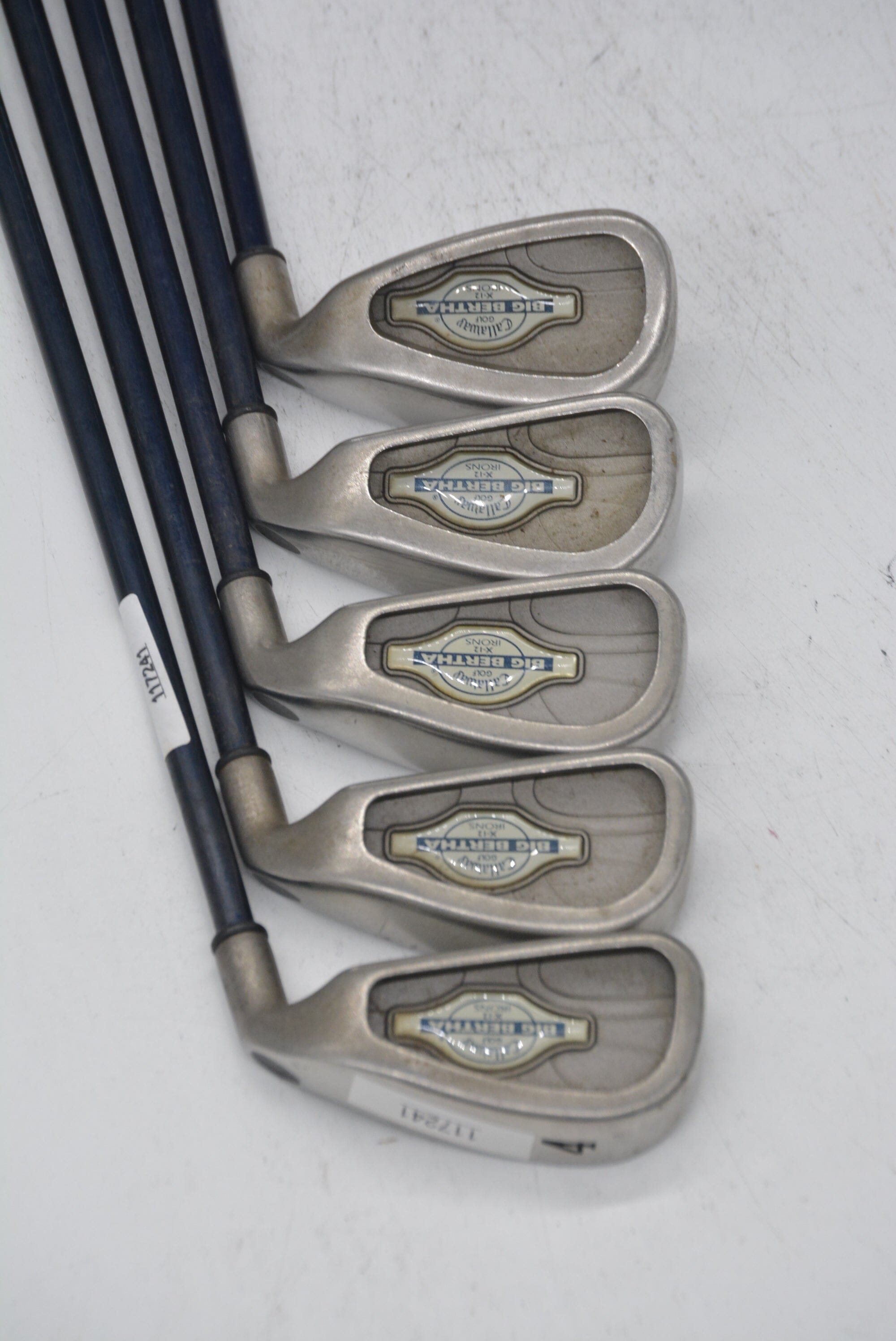 Callaway Big Bertha X-12 4-7, 9 Iron Set S Flex -0.25" Golf Clubs GolfRoots 