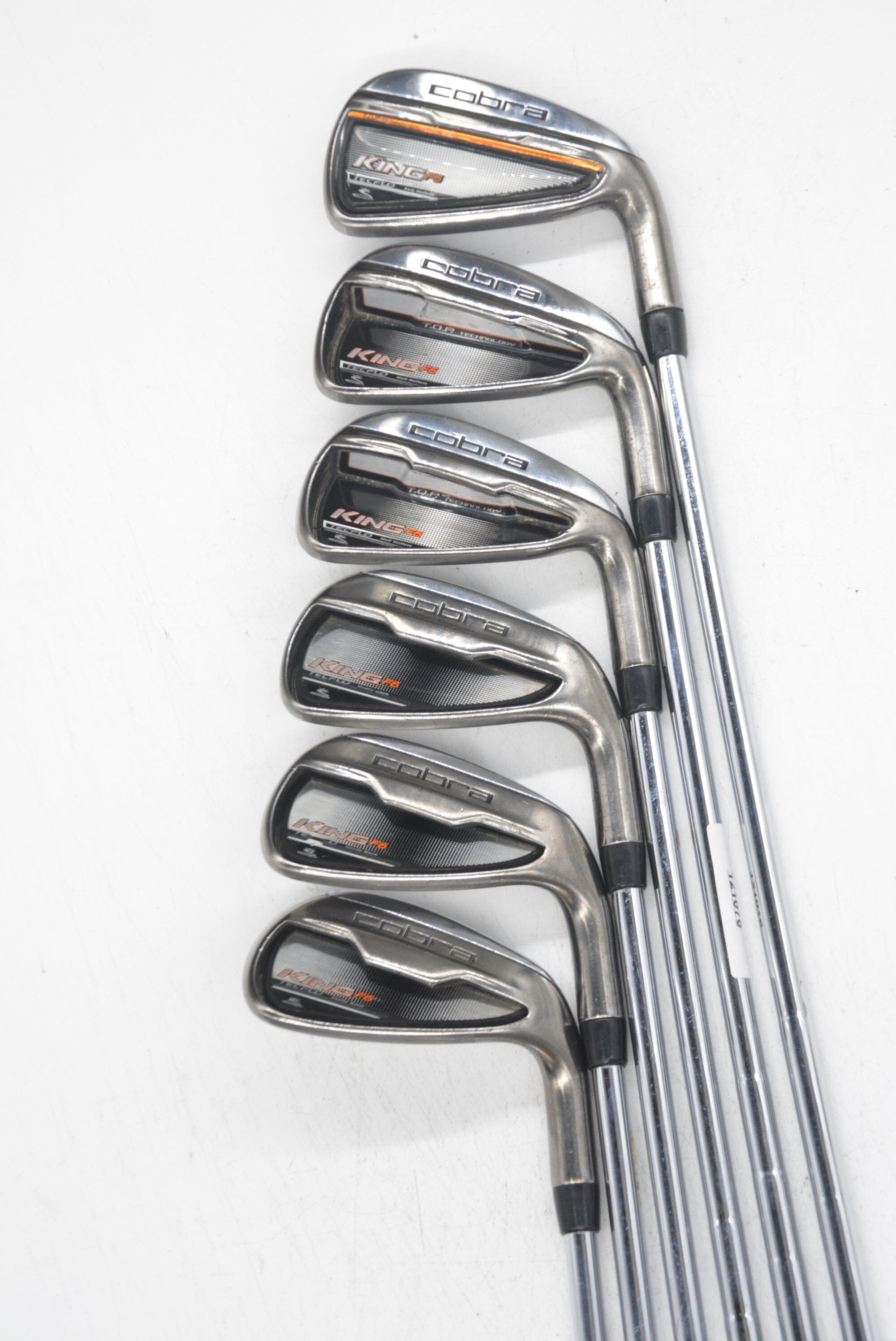Cobra King F6 5-PW Iron Set R Flex +0.25" Golf Clubs GolfRoots 