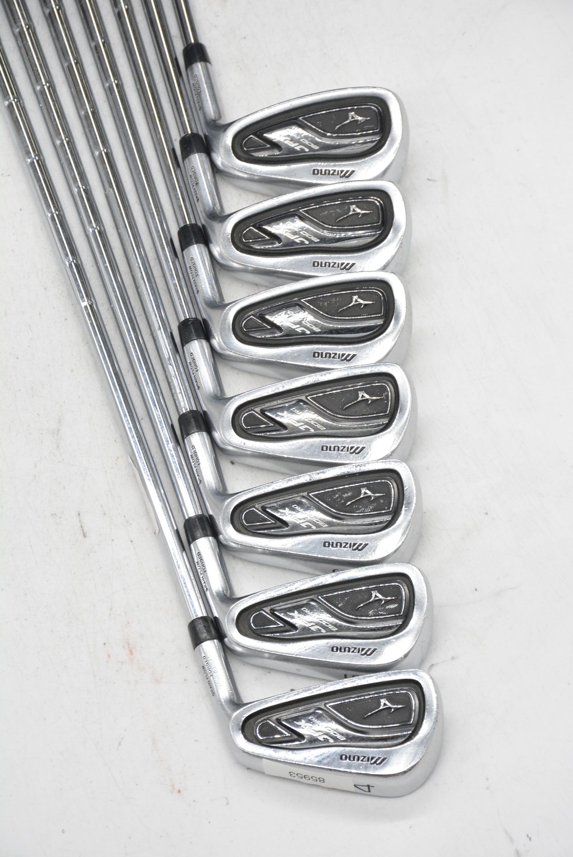 Mizuno JPX-800 Pro 4-PW Iron Set S Flex +0.5" Golf Clubs GolfRoots 