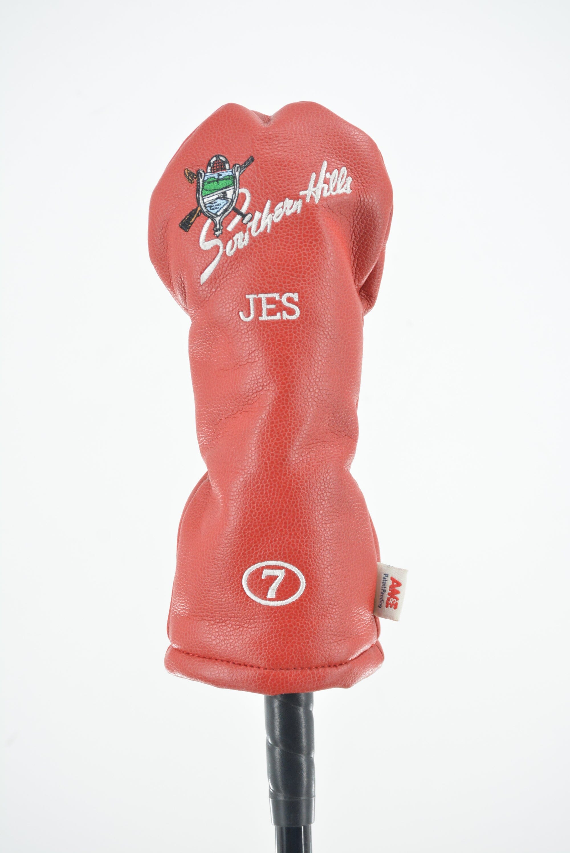 Misc Southern Hills "JES" 5H, 7H, 4W, 9W Wood Headcover Golf Clubs GolfRoots 