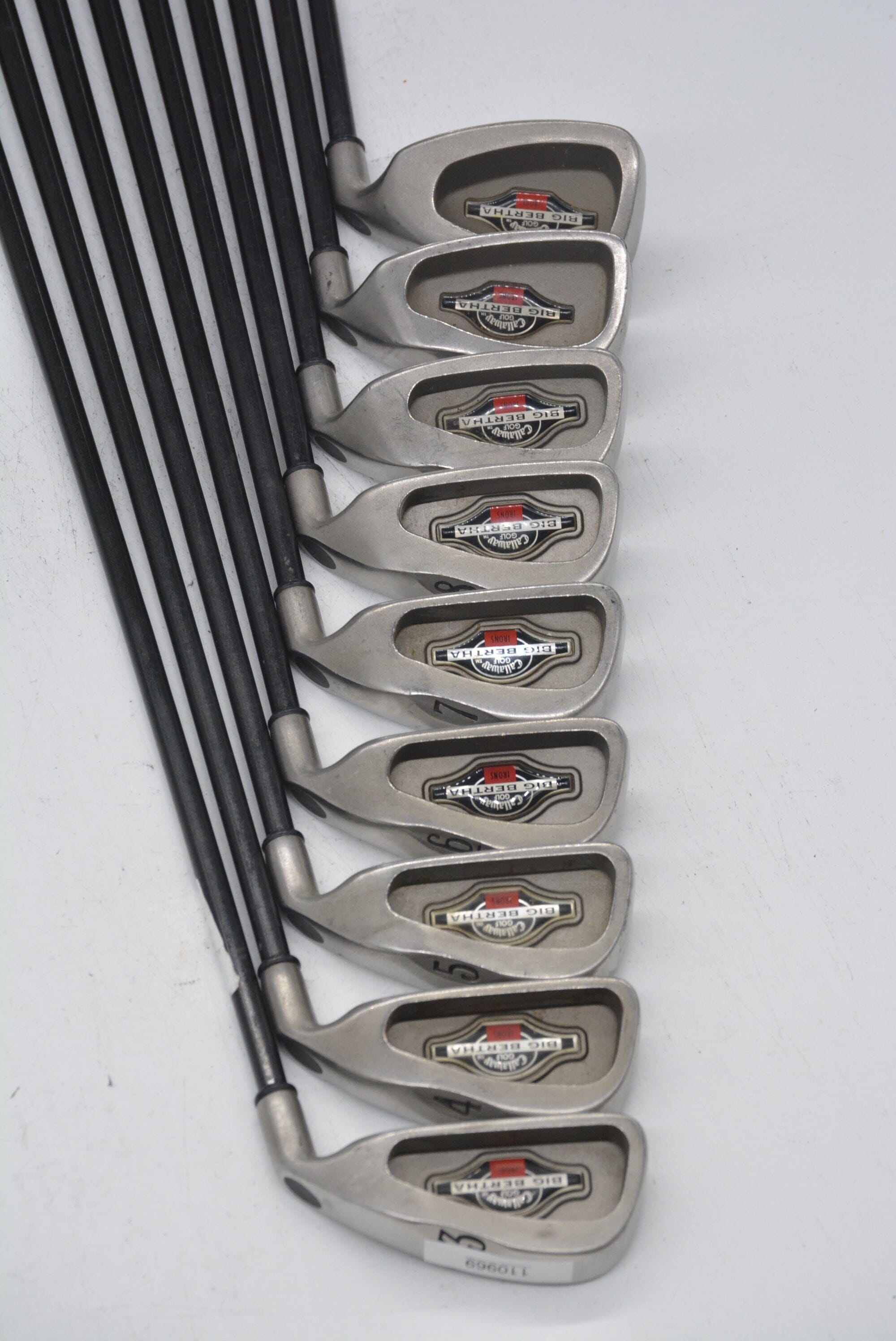 Callaway Big Bertha 1994 3-PW, SW Iron Set R Flex -0.5" Golf Clubs GolfRoots 