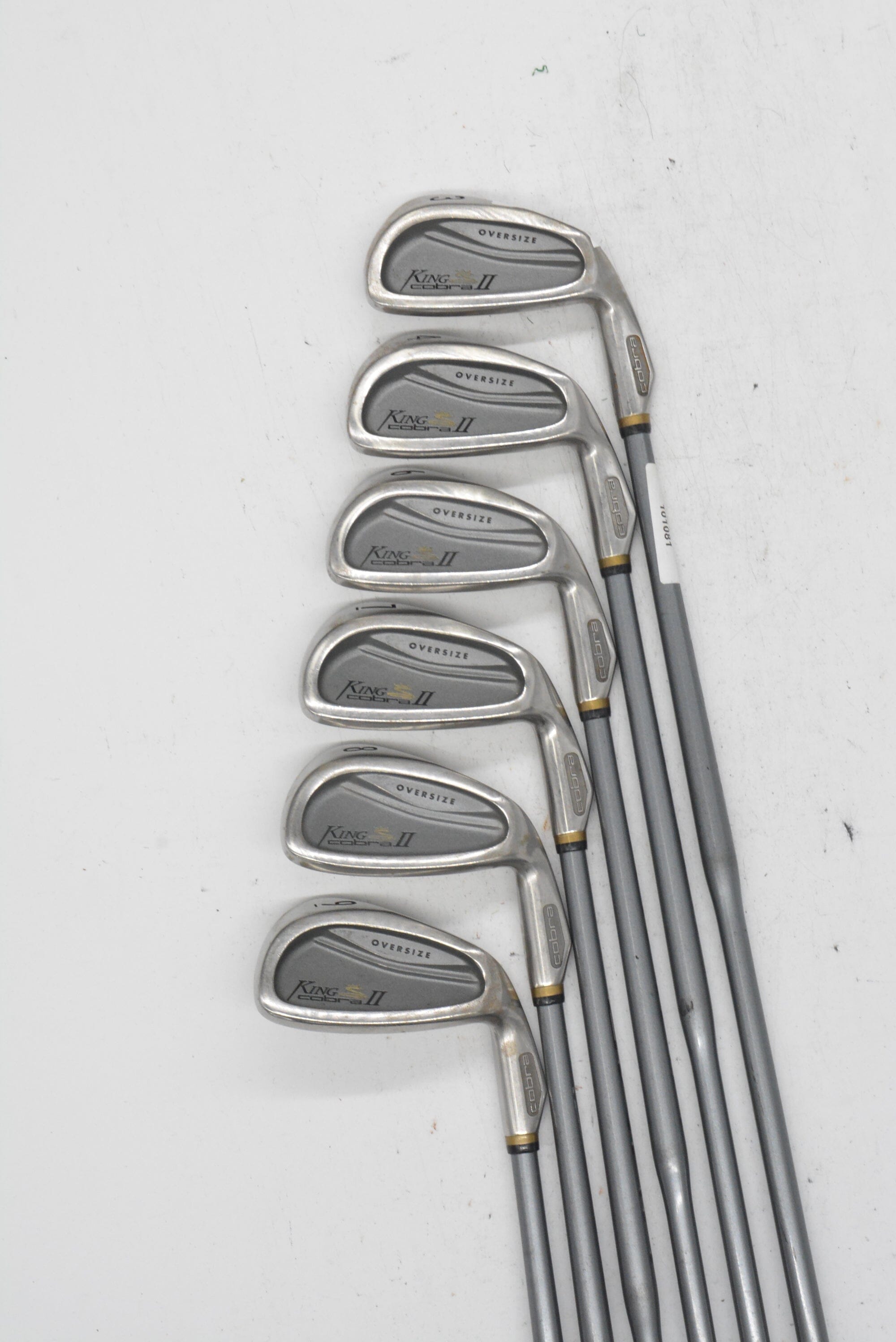 Cobra King Cobra 2 Oversize 3-4, 6-9 Iron Set S Flex -0.5" Golf Clubs GolfRoots 