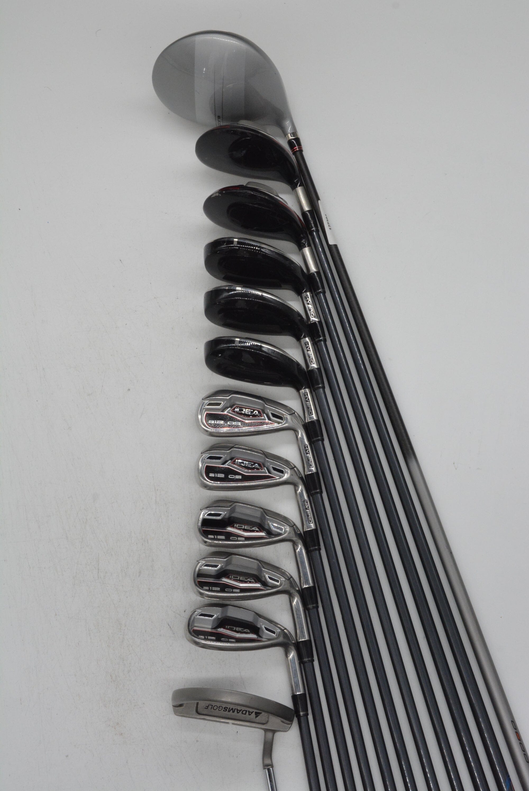 Adams Idea A12Os Mixed Full Set SR Flex Std Length Golf Clubs GolfRoots 