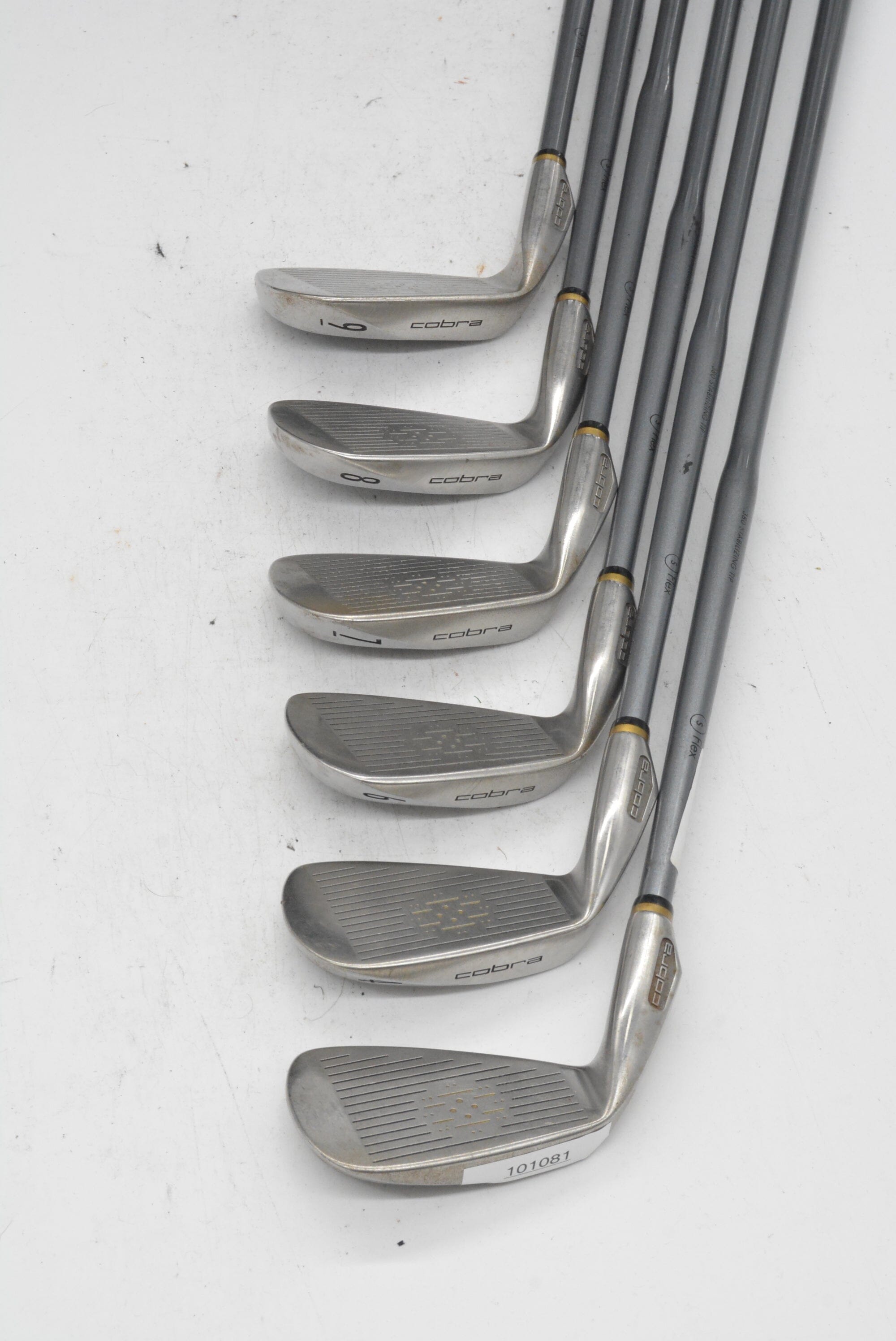 Cobra King Cobra 2 Oversize 3-4, 6-9 Iron Set S Flex -0.5" Golf Clubs GolfRoots 