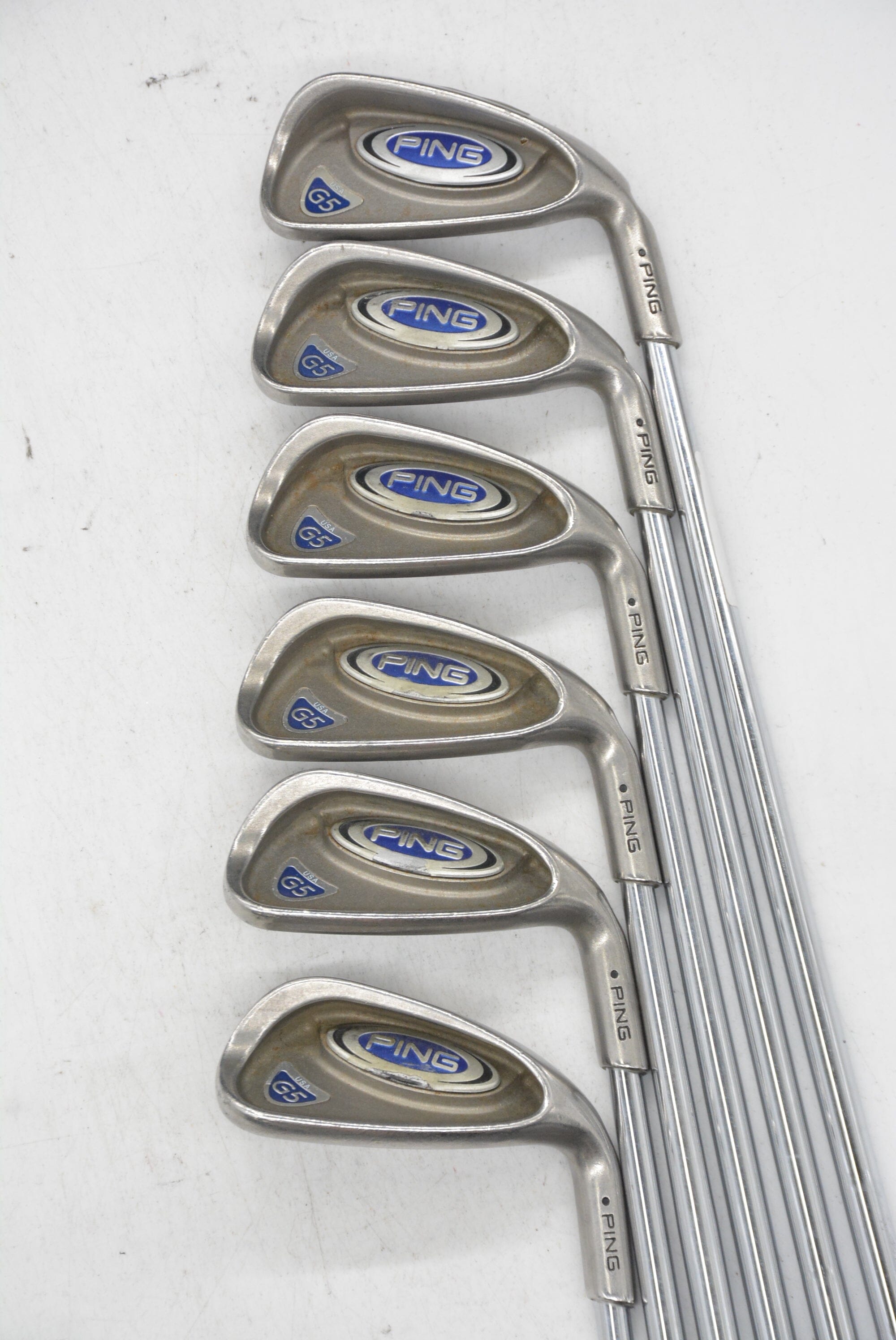 Ping G5 4,6-PW Iron Set R Flex Std Length Golf Clubs GolfRoots 