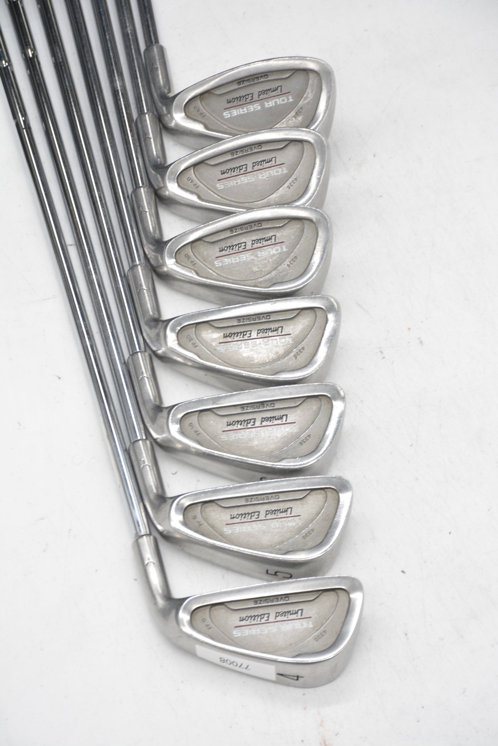 Tour Series Oversize 4-PW Iron Set R Flex -0.5" Golf Clubs GolfRoots 