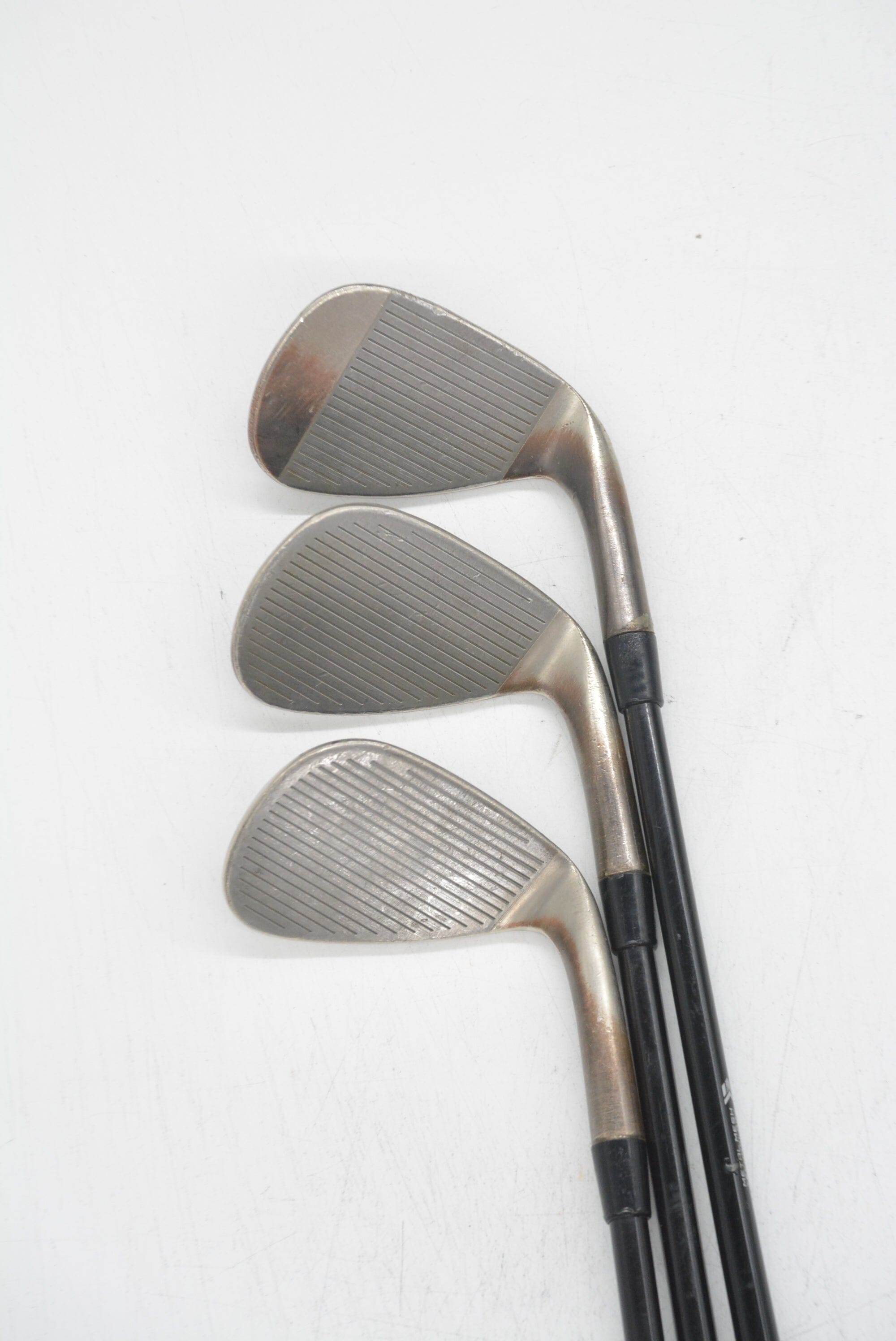 Lefty TaylorMade Hi Toe 3 Copper 50, 54, 58 Degree Wedge Set Wedge Flex Golf Clubs GolfRoots 