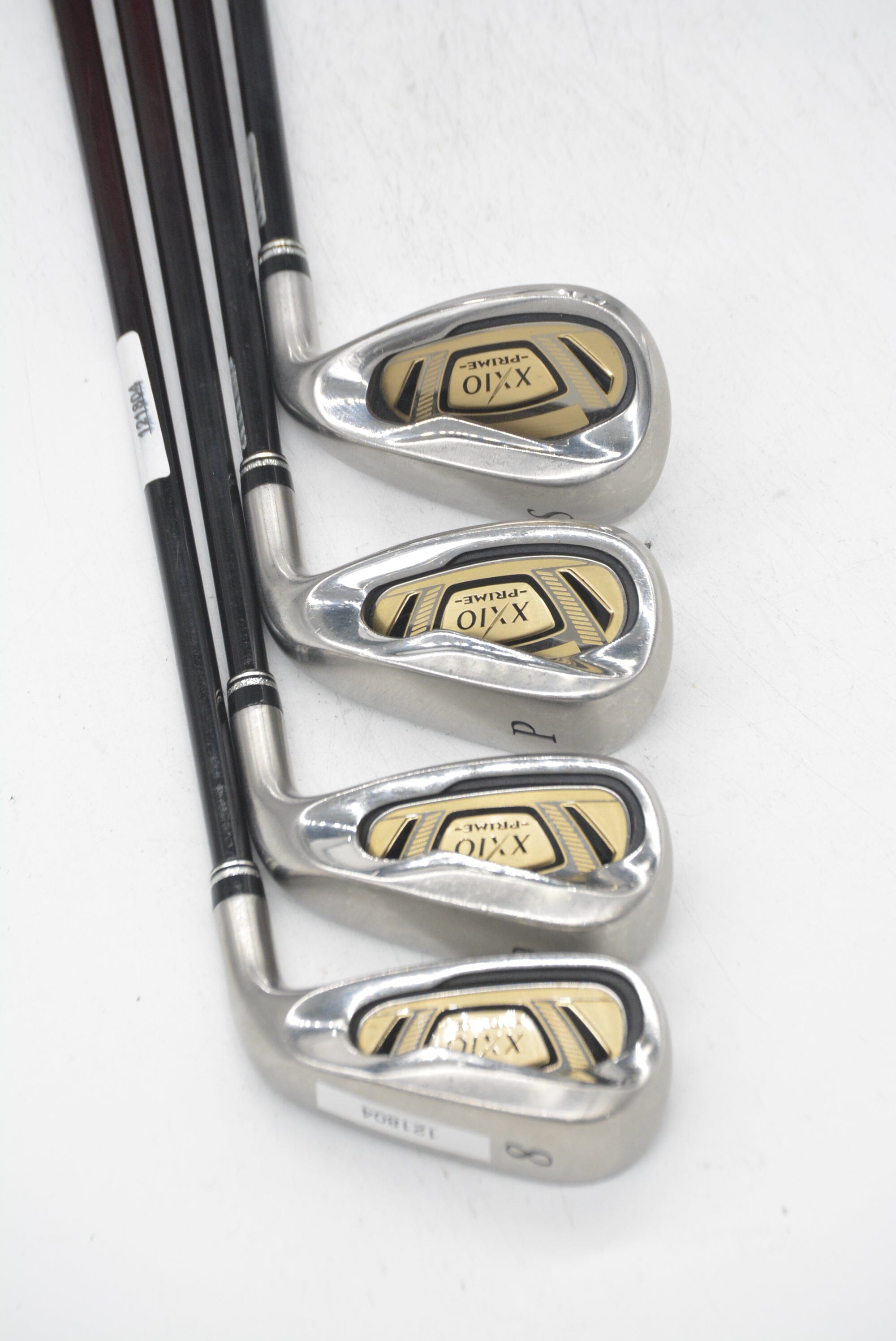 XXIO Prime 10 8-PW, SW Iron Set R Flex -0.5" Golf Clubs GolfRoots 