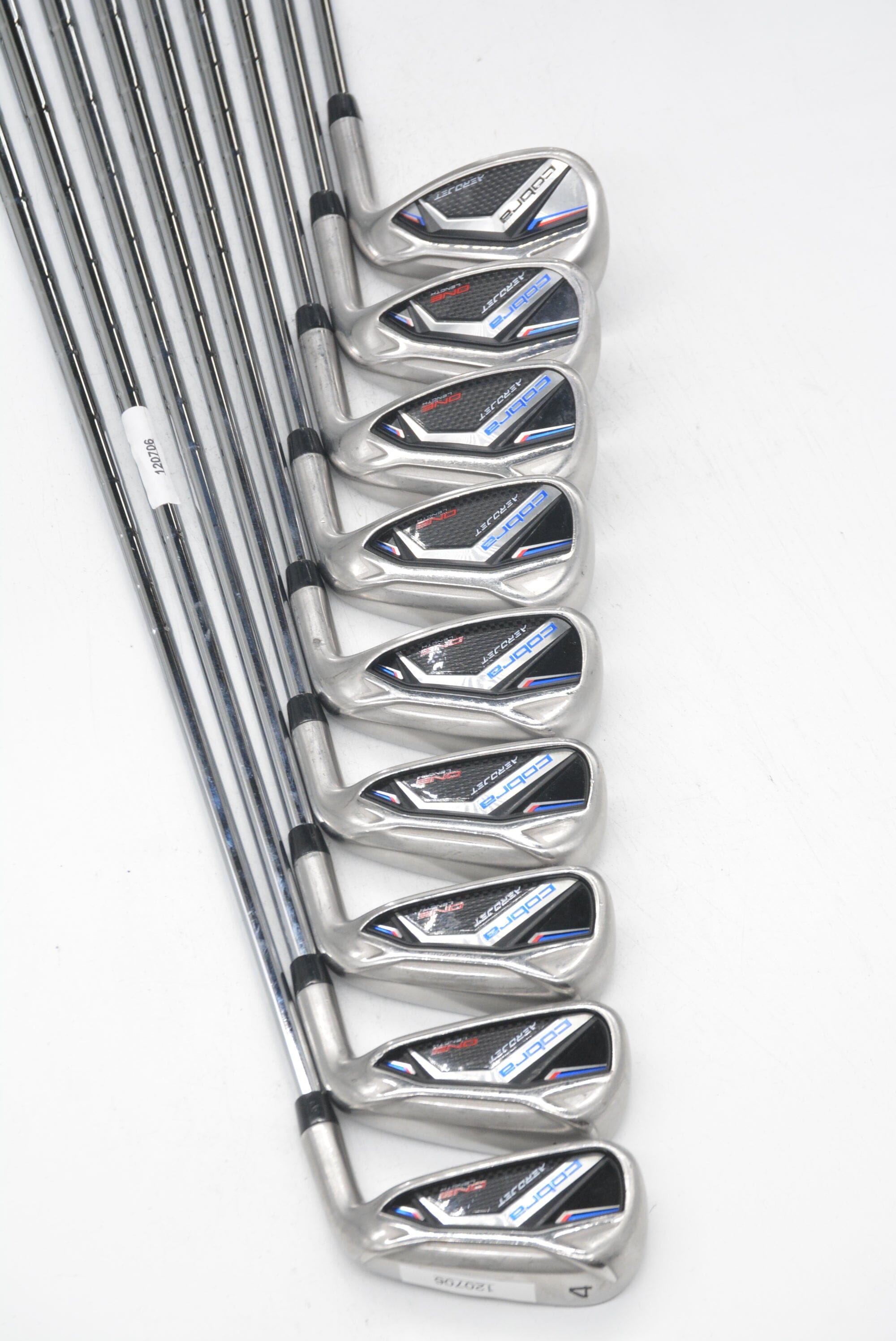 Cobra Aerojet One Length 4-SW Iron Set S Flex 37" Golf Clubs GolfRoots 