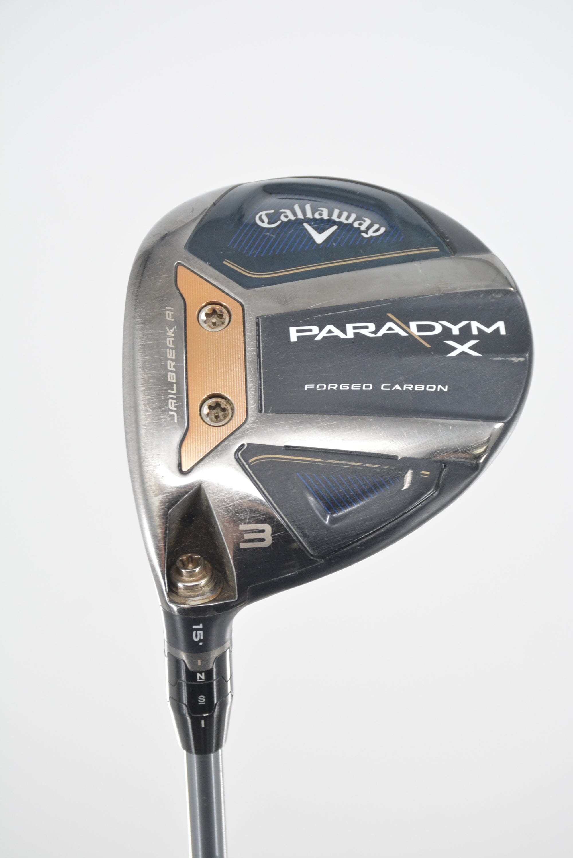 Lefty Callaway Paradym X 3 Wood S Flex 43" Golf Clubs GolfRoots 