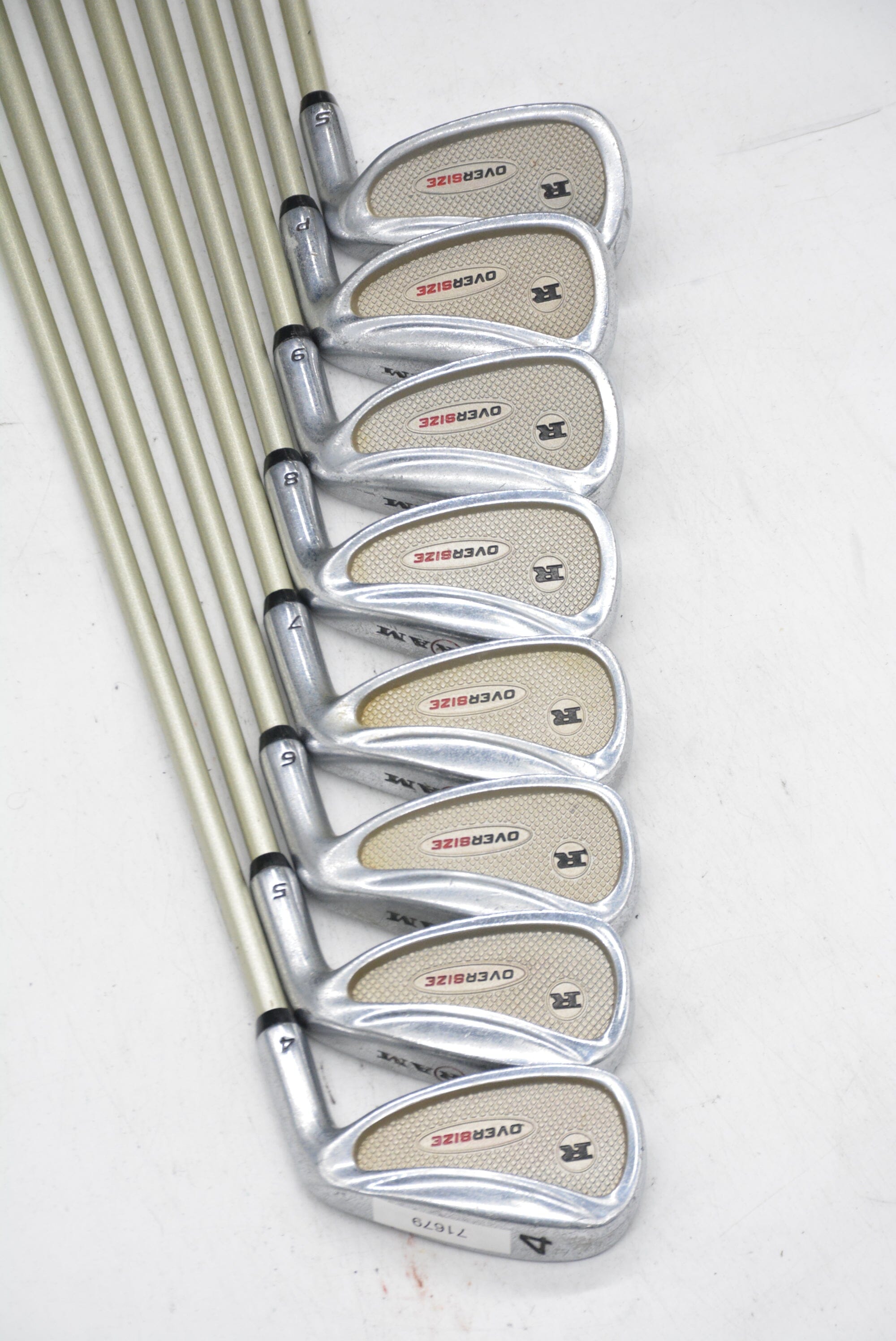 Women's Ram Oversize 4-PW, SW Iron Set W Flex -0.75" Golf Clubs GolfRoots 