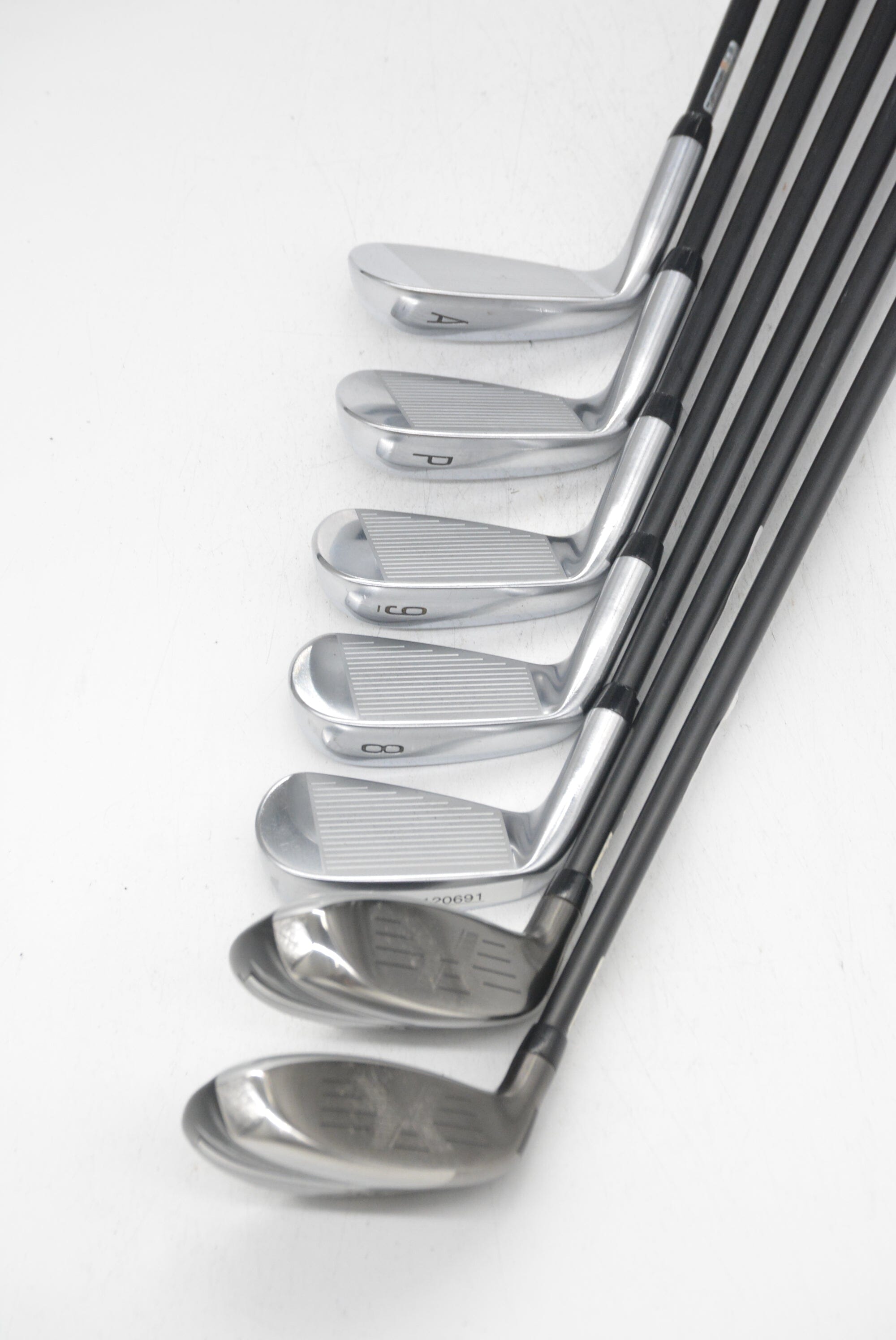 XXIO X Black 3H-4H, 7-AW Iron Set S Flex -0.25" Golf Clubs GolfRoots 