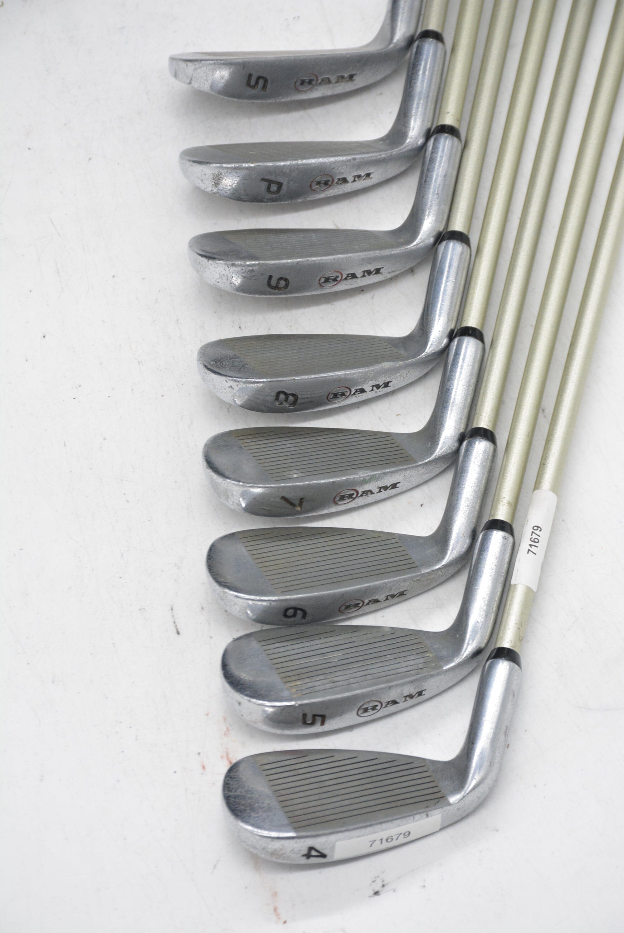 Women's Ram Oversize 4-PW, SW Iron Set W Flex -0.75" Golf Clubs GolfRoots 