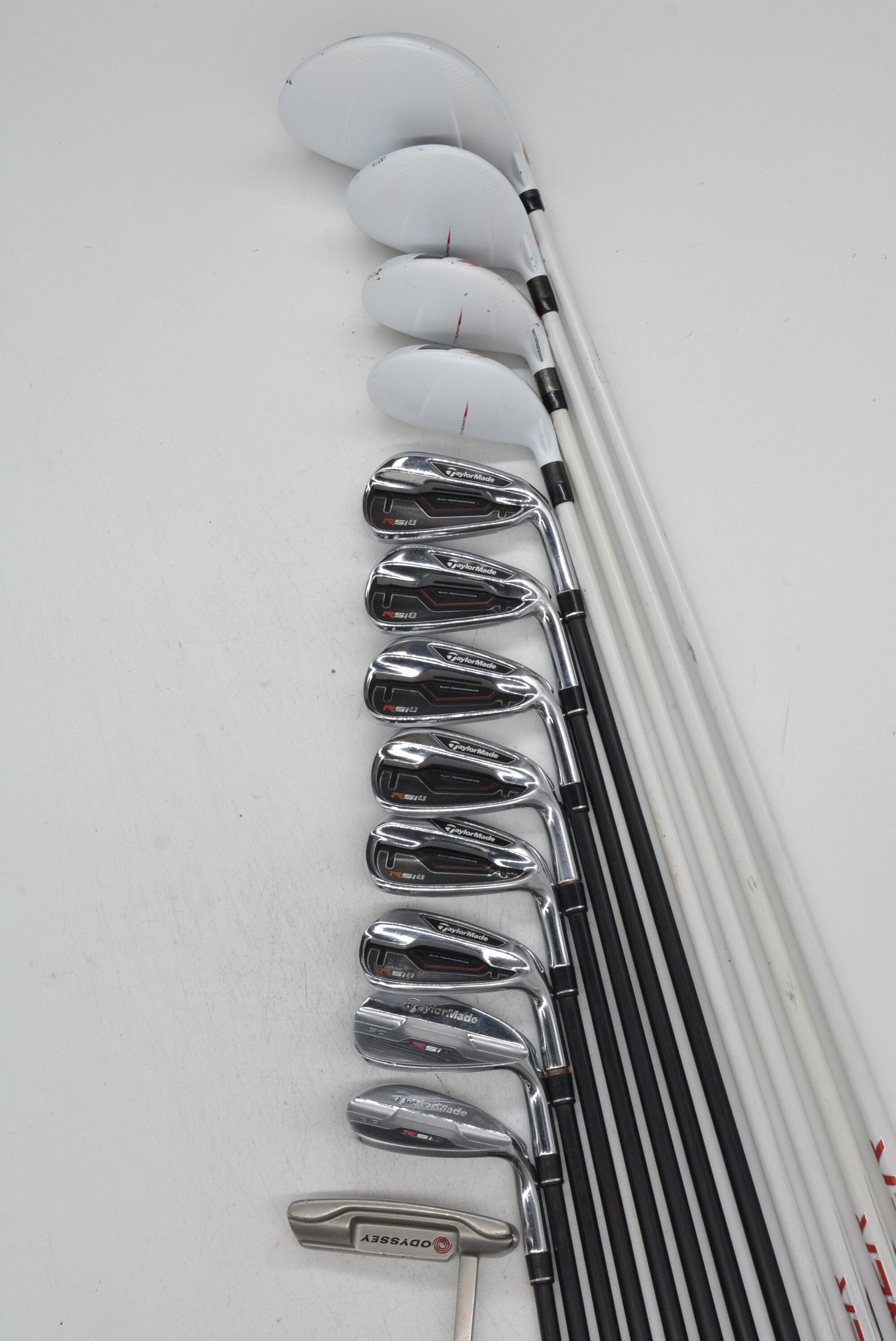 TaylorMade RSi 1 Mixed Full Set S Flex -0.5" Golf Clubs GolfRoots 