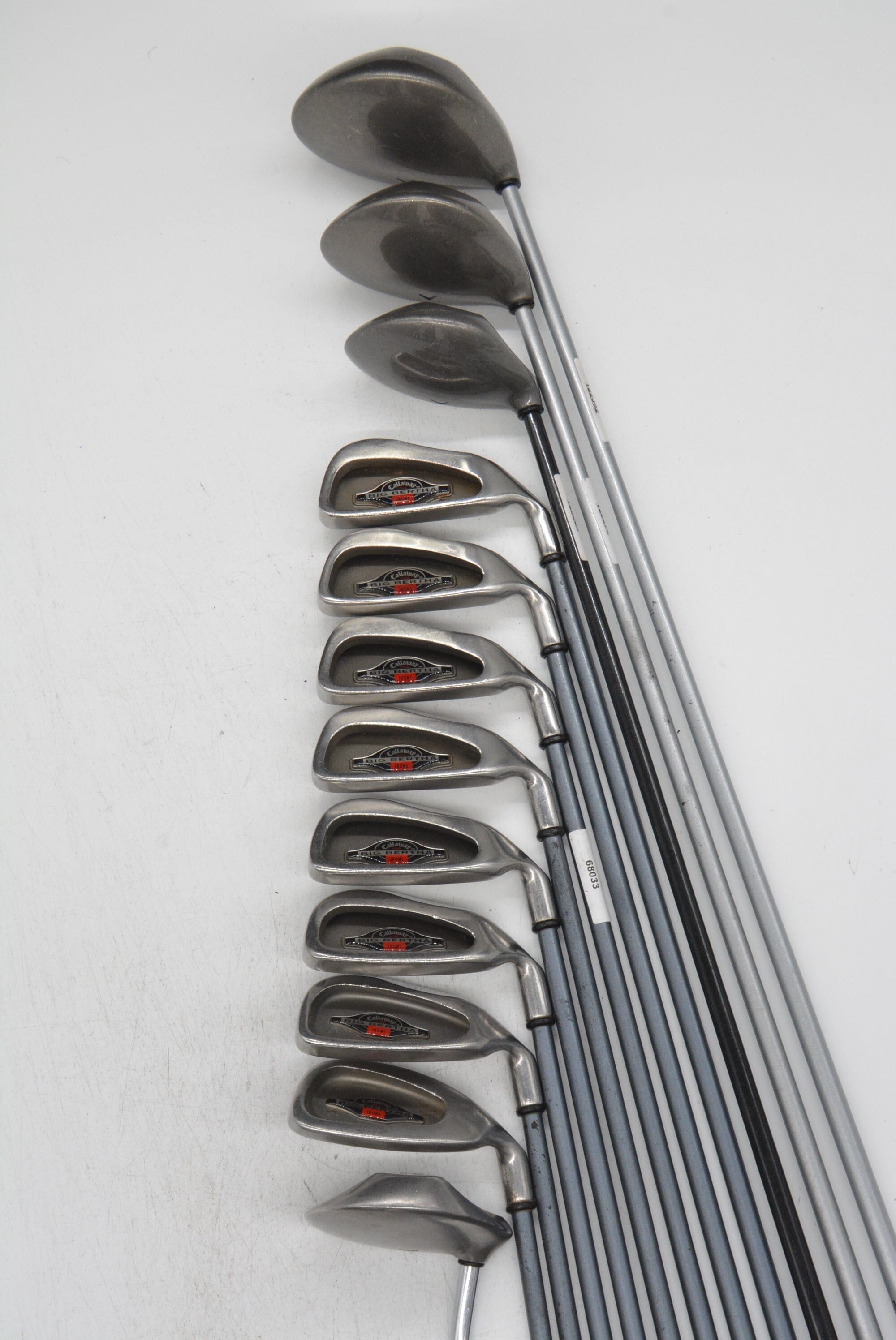 Callaway Big Bertha 1996 Mixed Full Set R Flex -0.5" Golf Clubs GolfRoots 