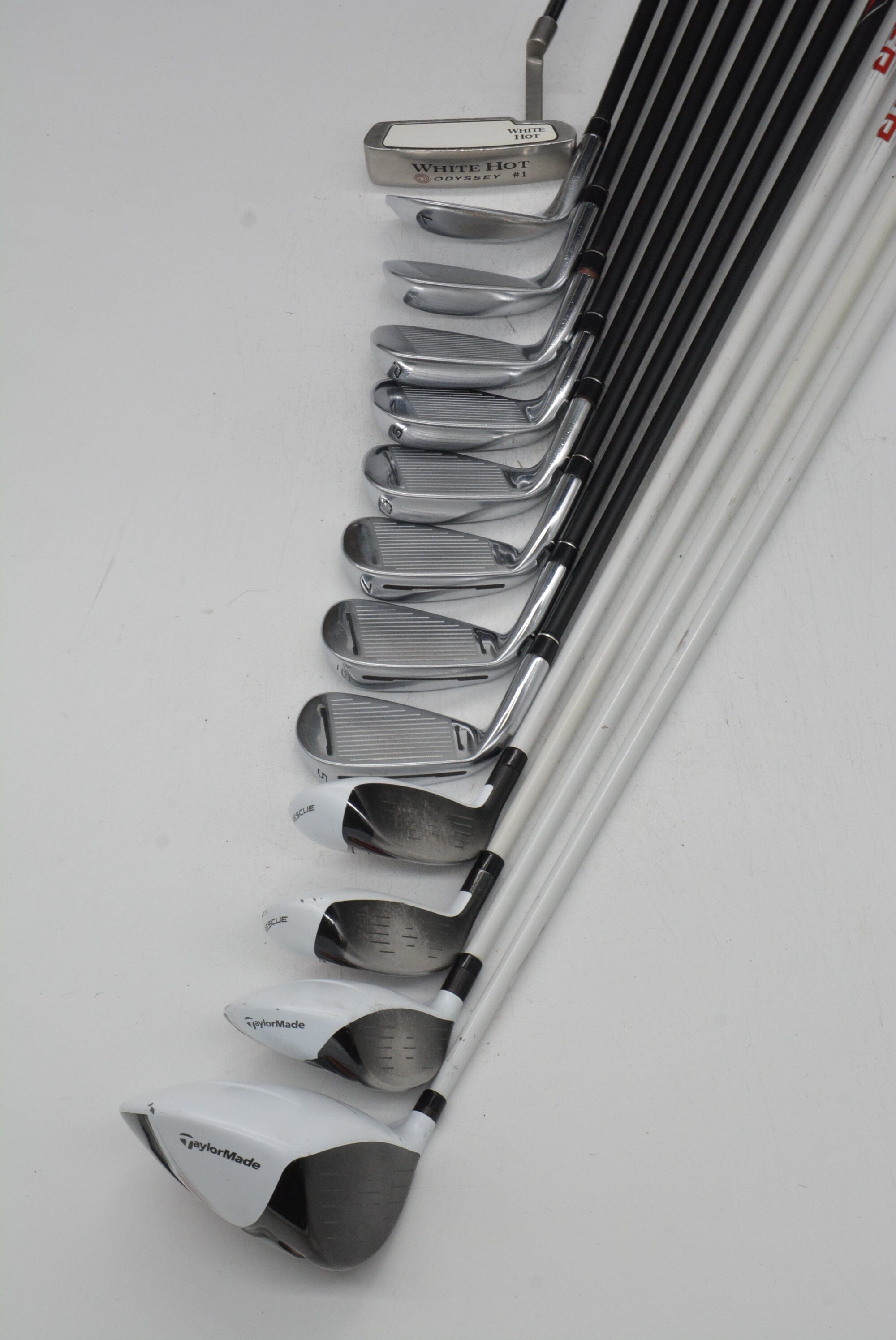 TaylorMade RSi 1 Mixed Full Set S Flex -0.5" Golf Clubs GolfRoots 
