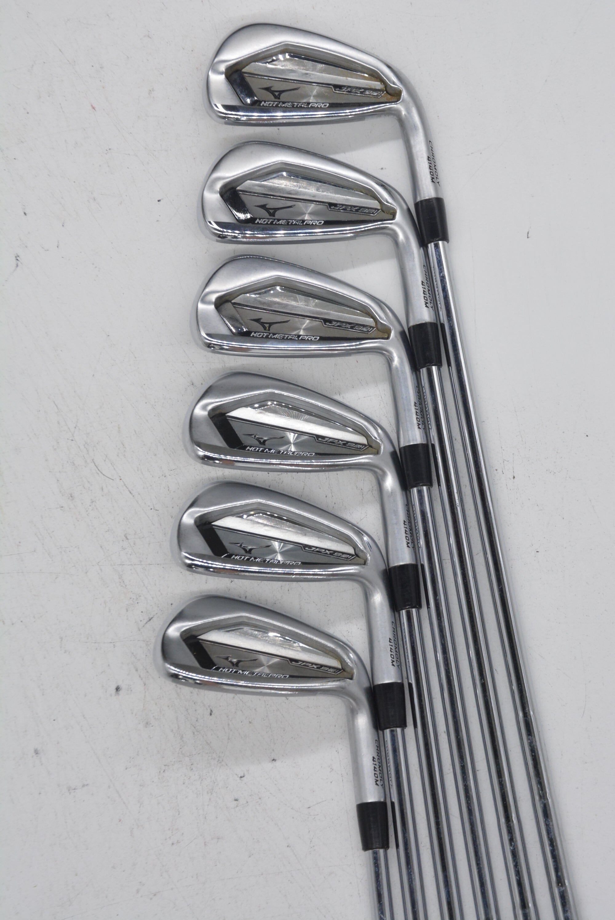 Mizuno JPX 921 Hot Metal Pro 5-PW Iron Set S Flex +1" Golf Clubs GolfRoots 