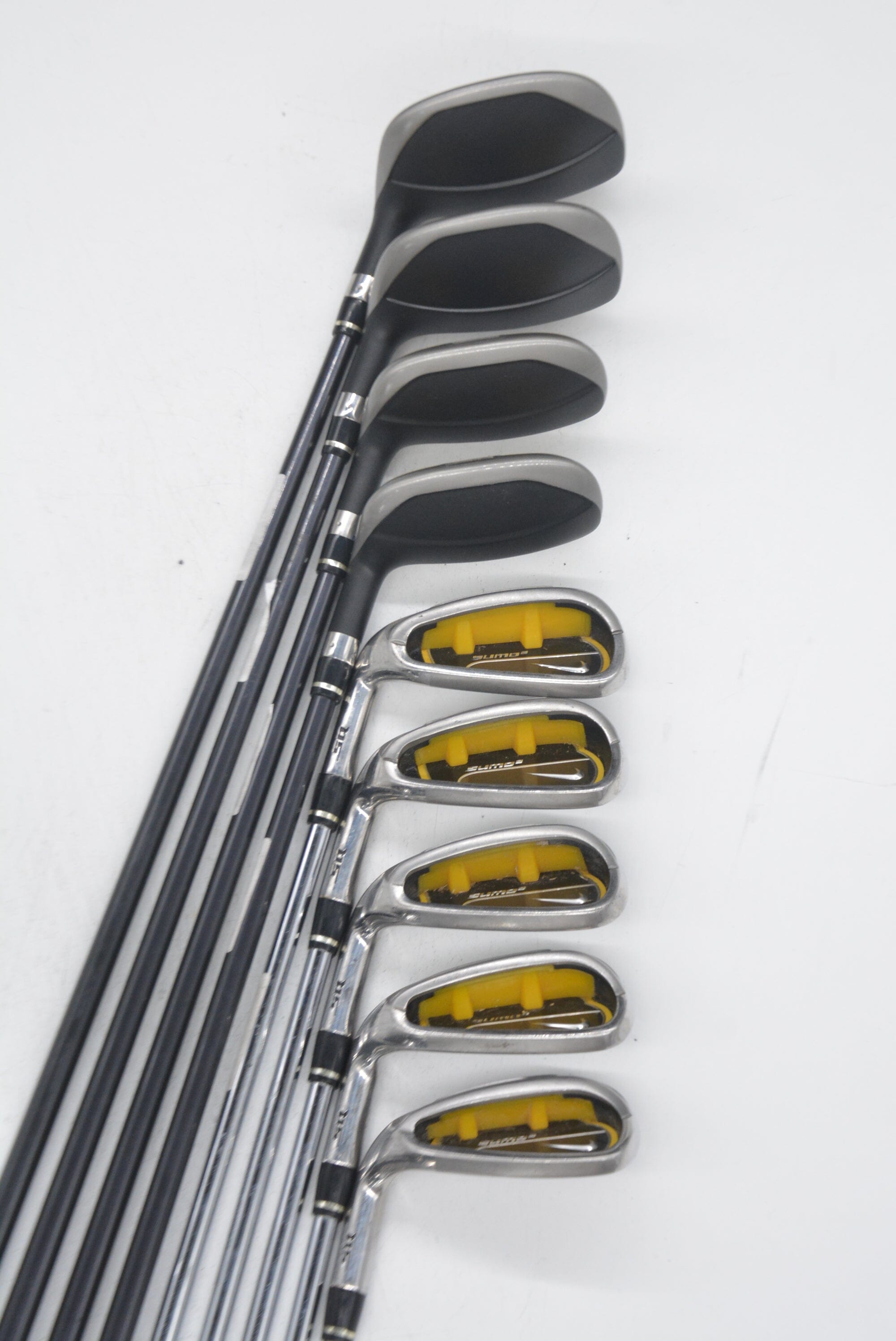 Lefty Nike SQ Sumo 2 4H-7H, 8-SW Iron Set R Flex Std Length Golf Clubs GolfRoots 