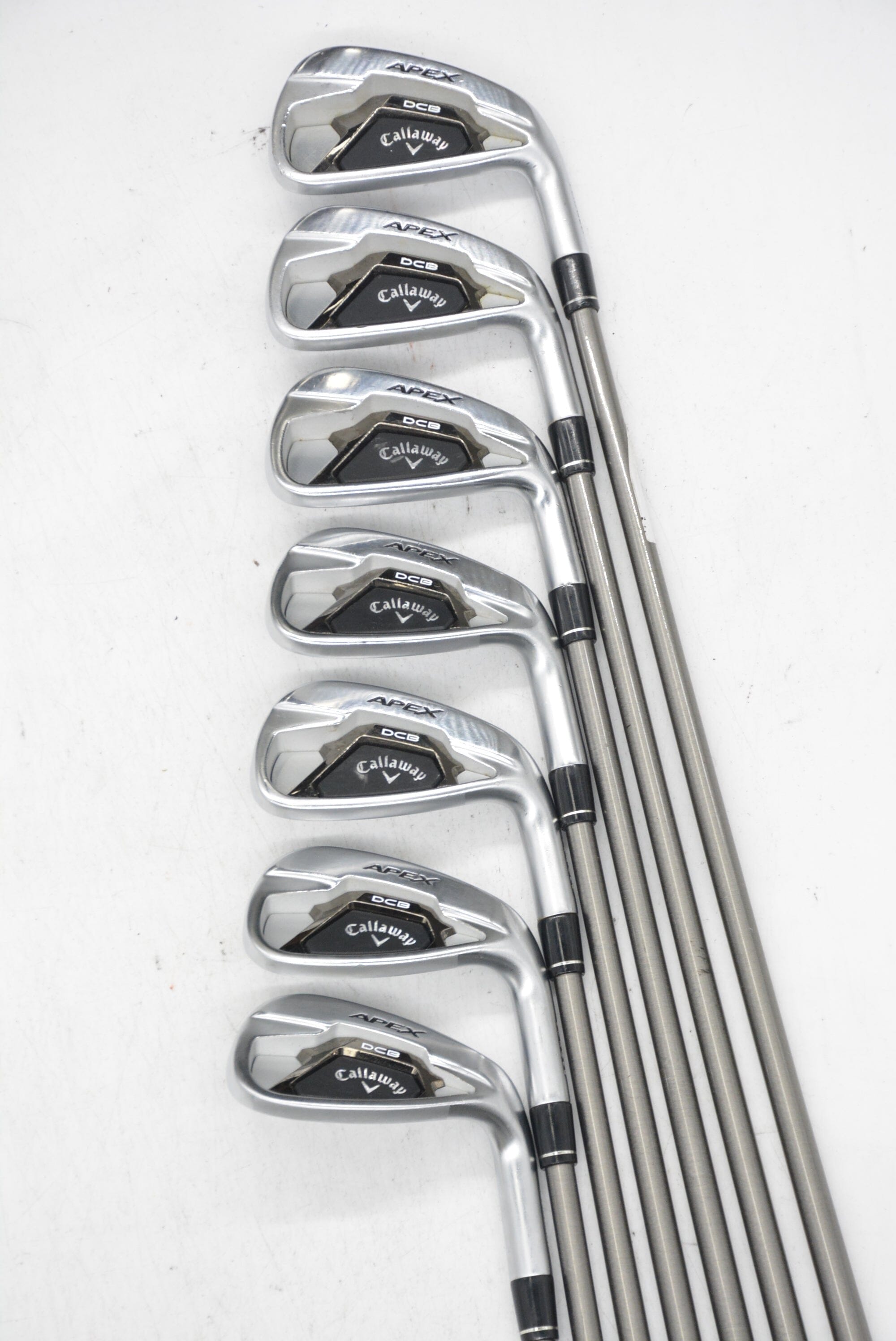 Callaway Apex DCB 5-AW Iron Set S Flex -1.25" Golf Clubs GolfRoots 