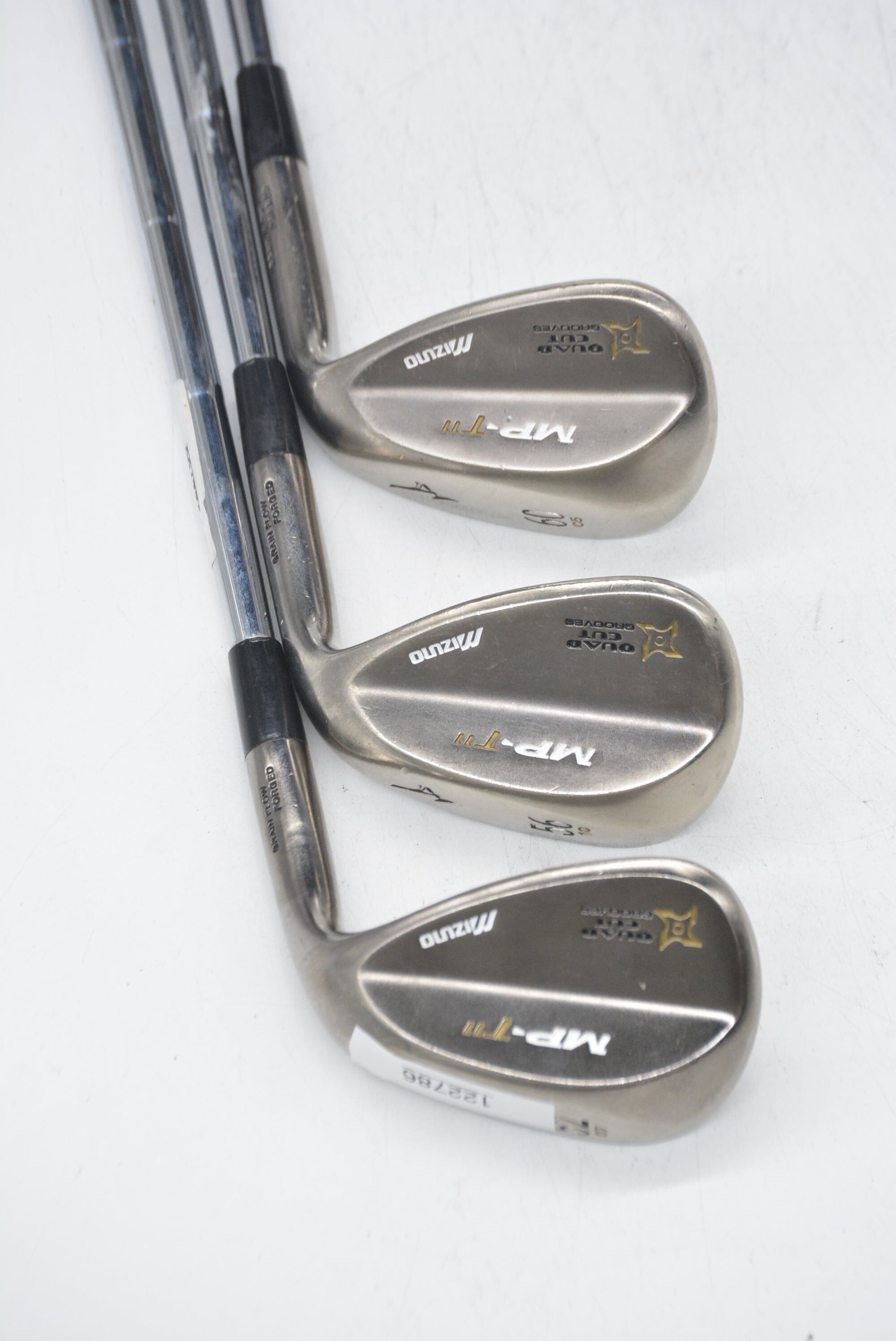 Mizuno MP T-11 Black Nickel 52, 56, 60 Degree Wedge Set Wedge Flex Golf Clubs GolfRoots 