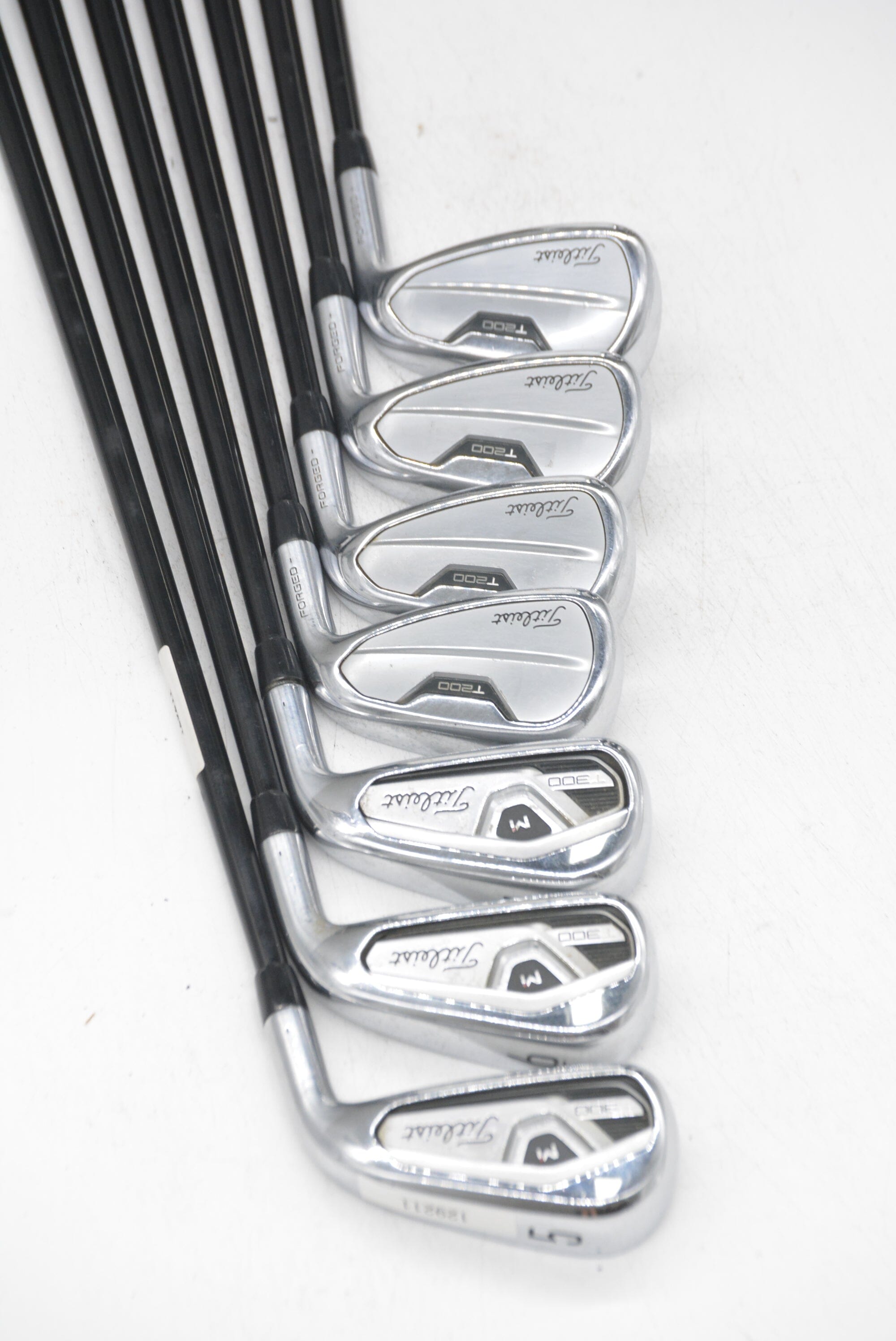 Titleist 2021 T300 / T200 5-AW Iron Set S Flex -0.5" Golf Clubs GolfRoots 
