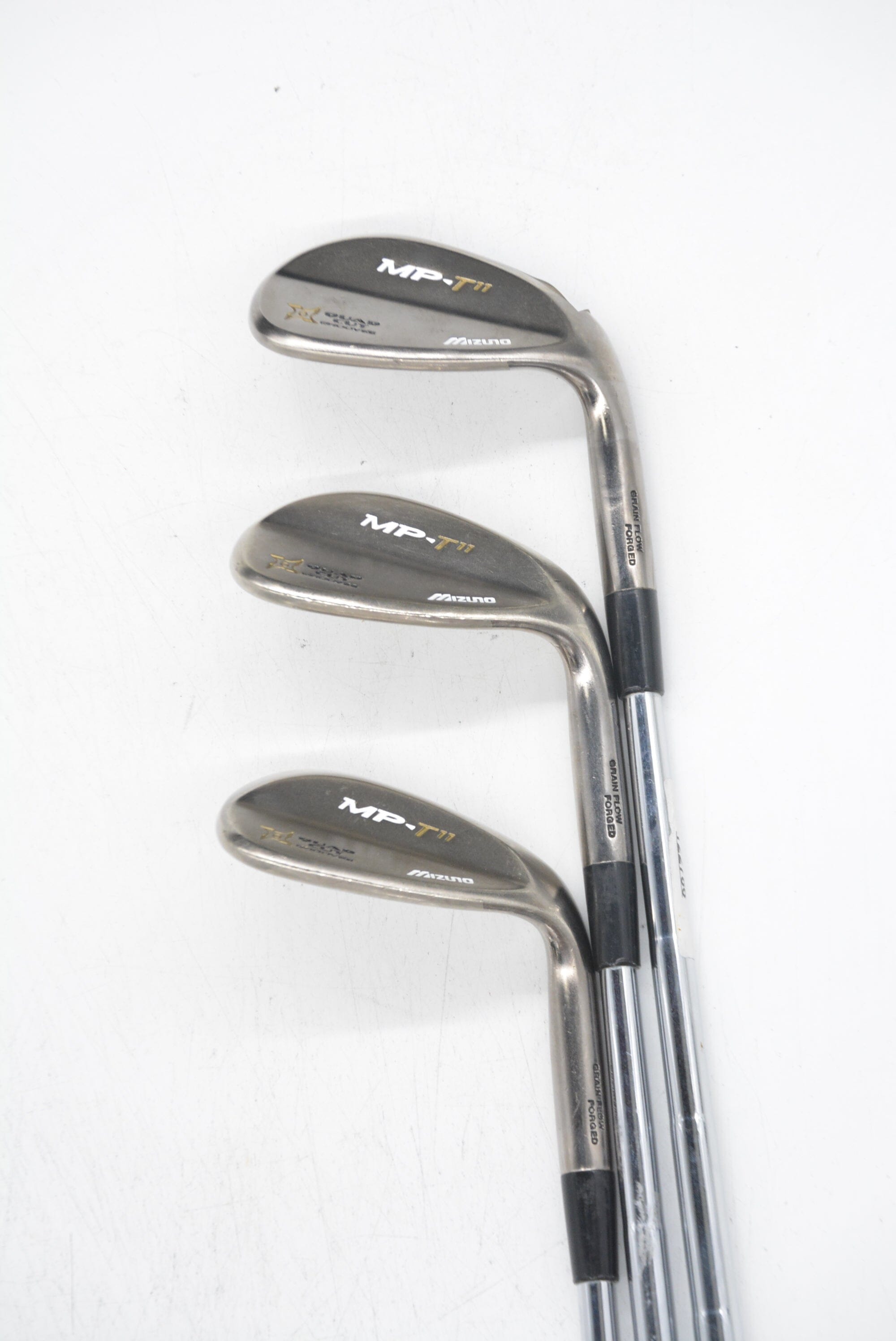 Mizuno MP T-11 Black Nickel 52, 56, 60 Degree Wedge Set Wedge Flex Golf Clubs GolfRoots 