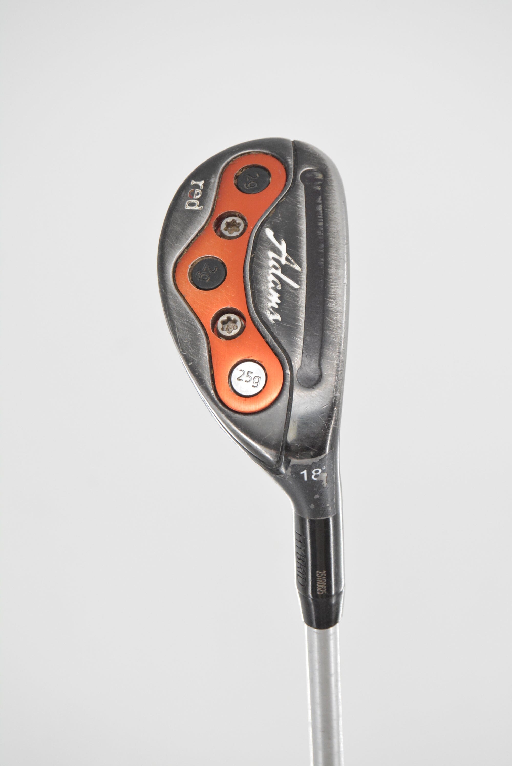 Adams Red 2015 18 Degree Hybrid S Flex 40.5" Golf Clubs GolfRoots 