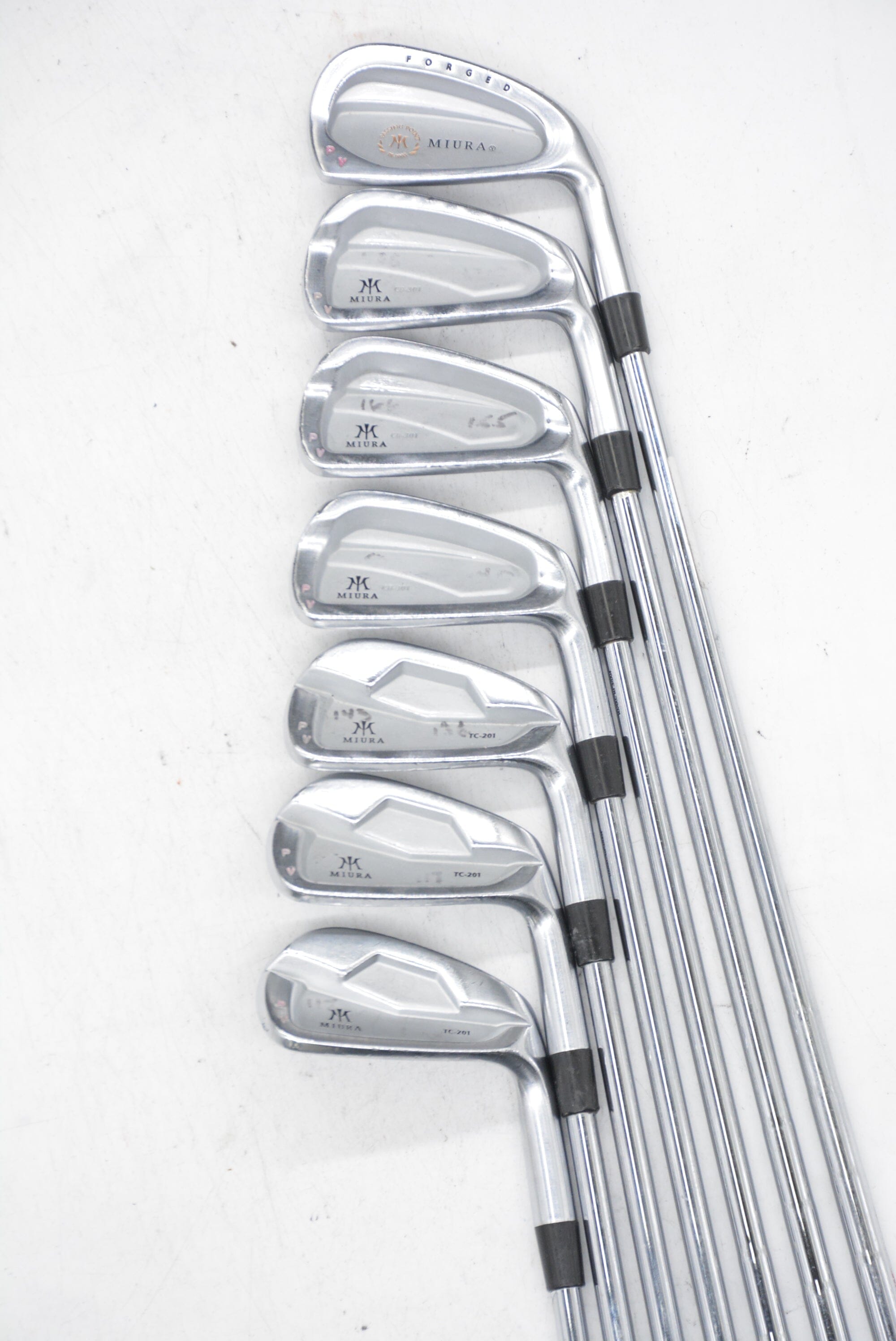 Miura PP-9003/CB 301/TC 201 4-PW Iron Set S Flex Std Length