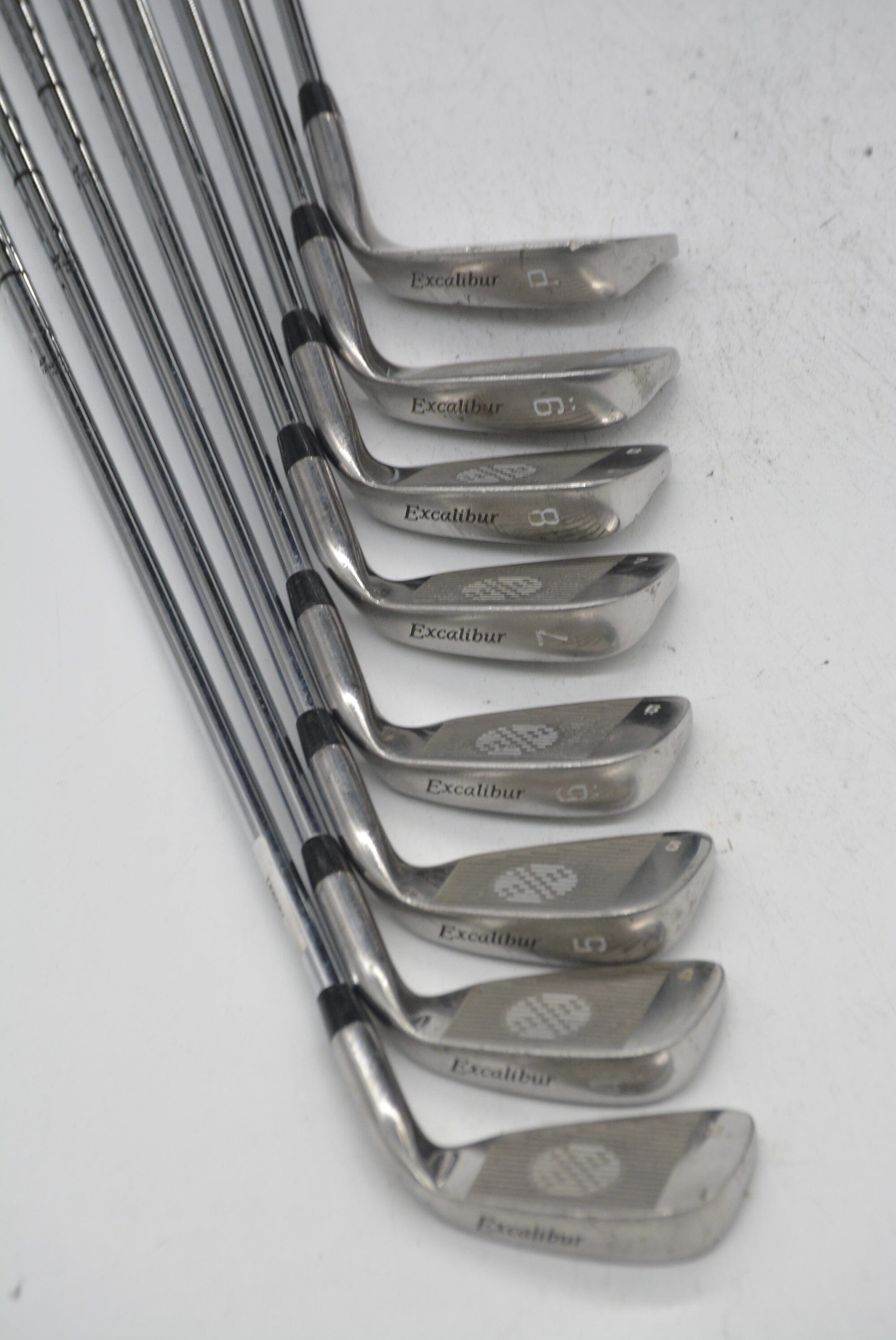 Lefty Excalibur Convex Oversized 3-PW Iron Set S Flex +1" Golf Clubs GolfRoots 