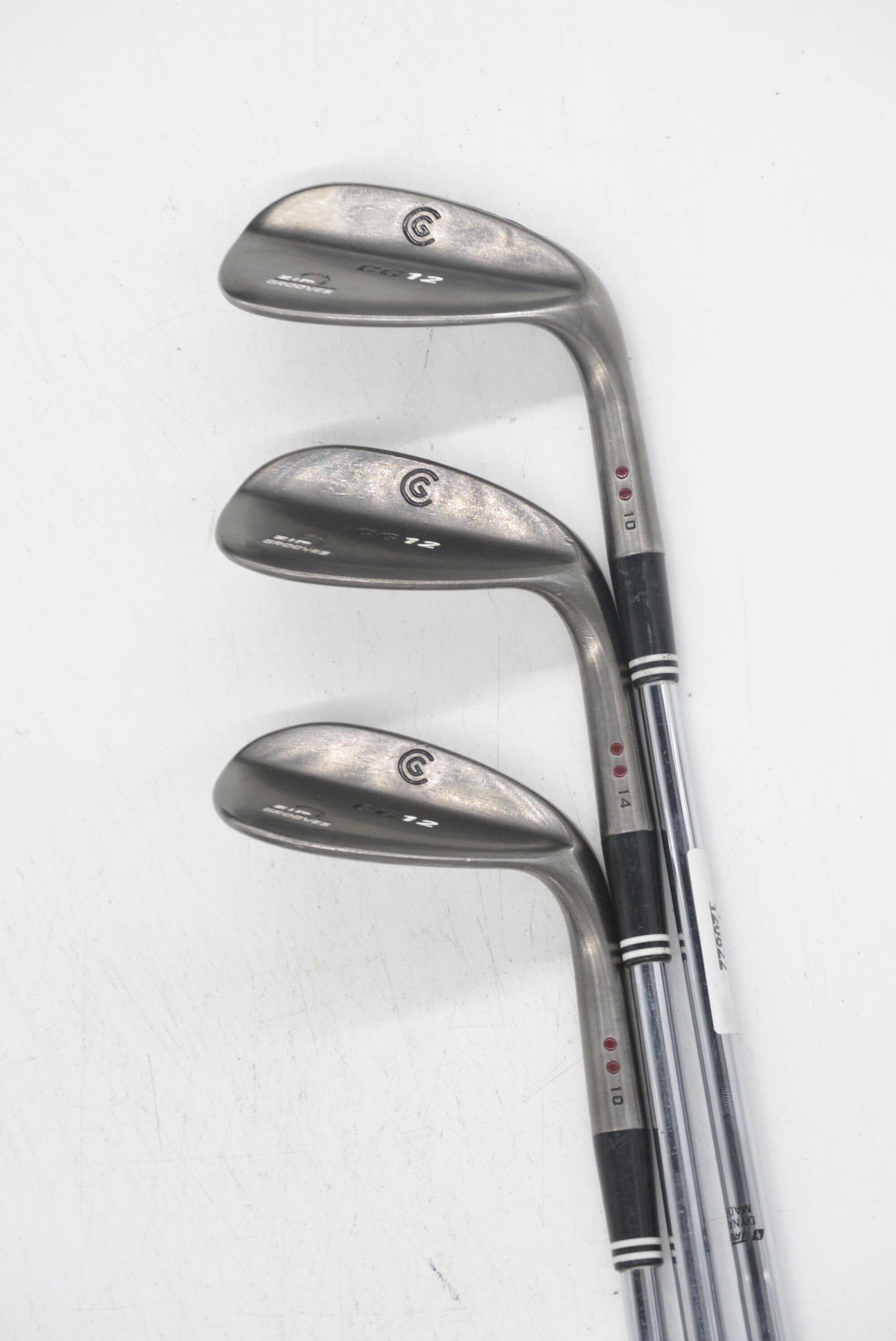 Cleveland CG12 Black Pearl 52, 56, 60 Degree Wedge Set Wedge Flex Golf Clubs GolfRoots 