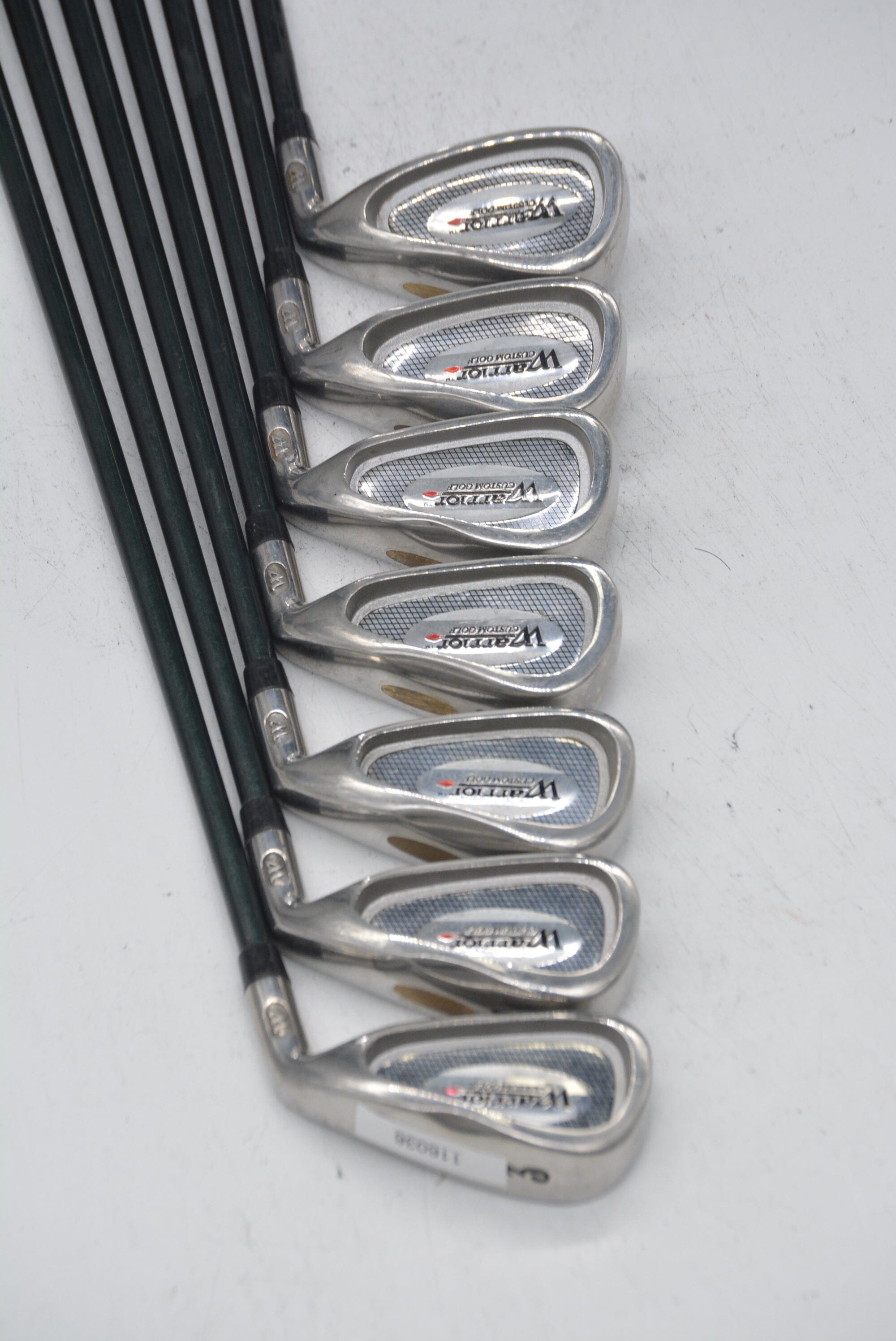 Women's Warrior Custom Golf 3-9 Iron Set W Flex -1.5" Golf Clubs GolfRoots 