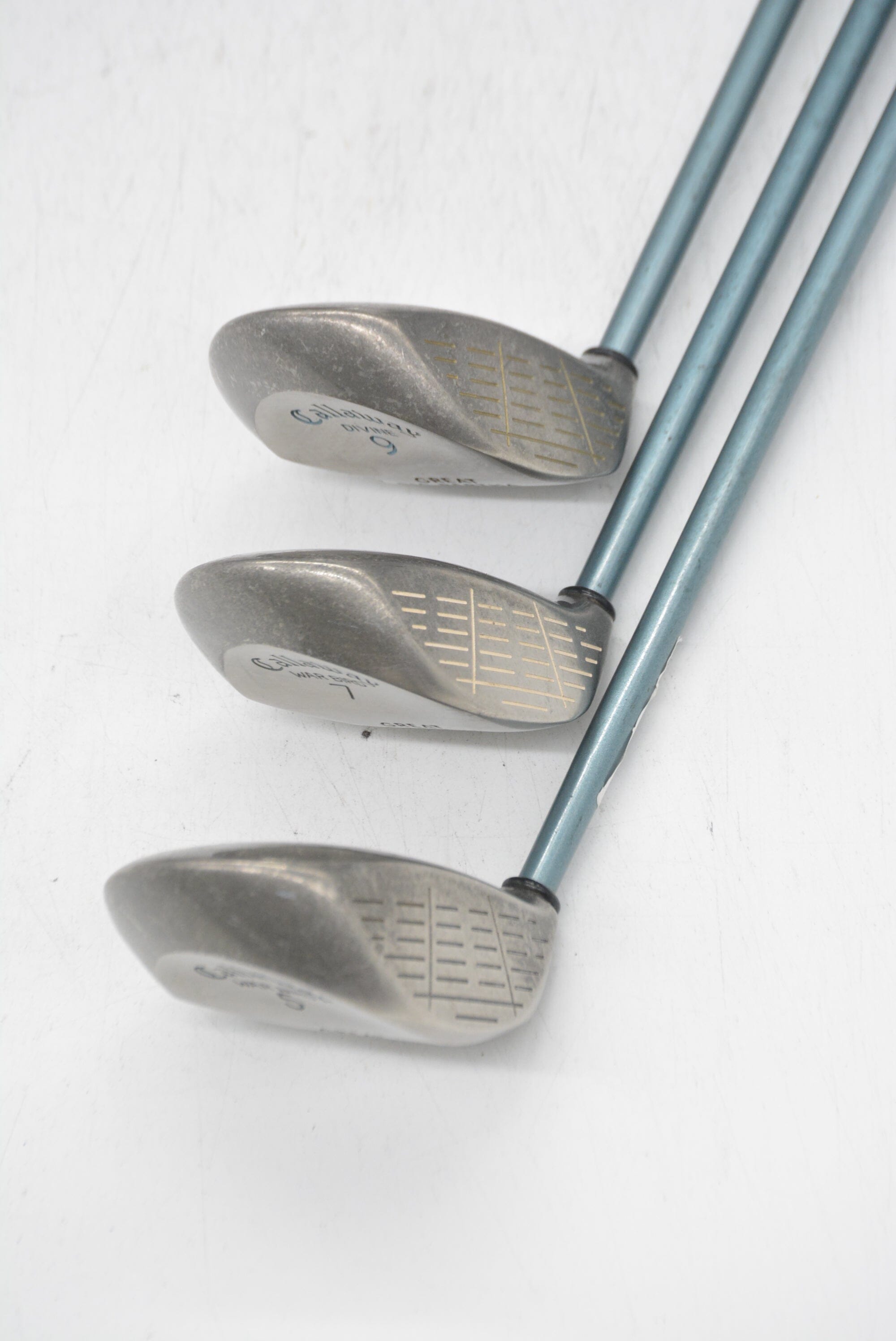 Women's Callaway Original Great Big Bertha 5W, 7W, 9W Wood Set W Flex Golf Clubs GolfRoots 