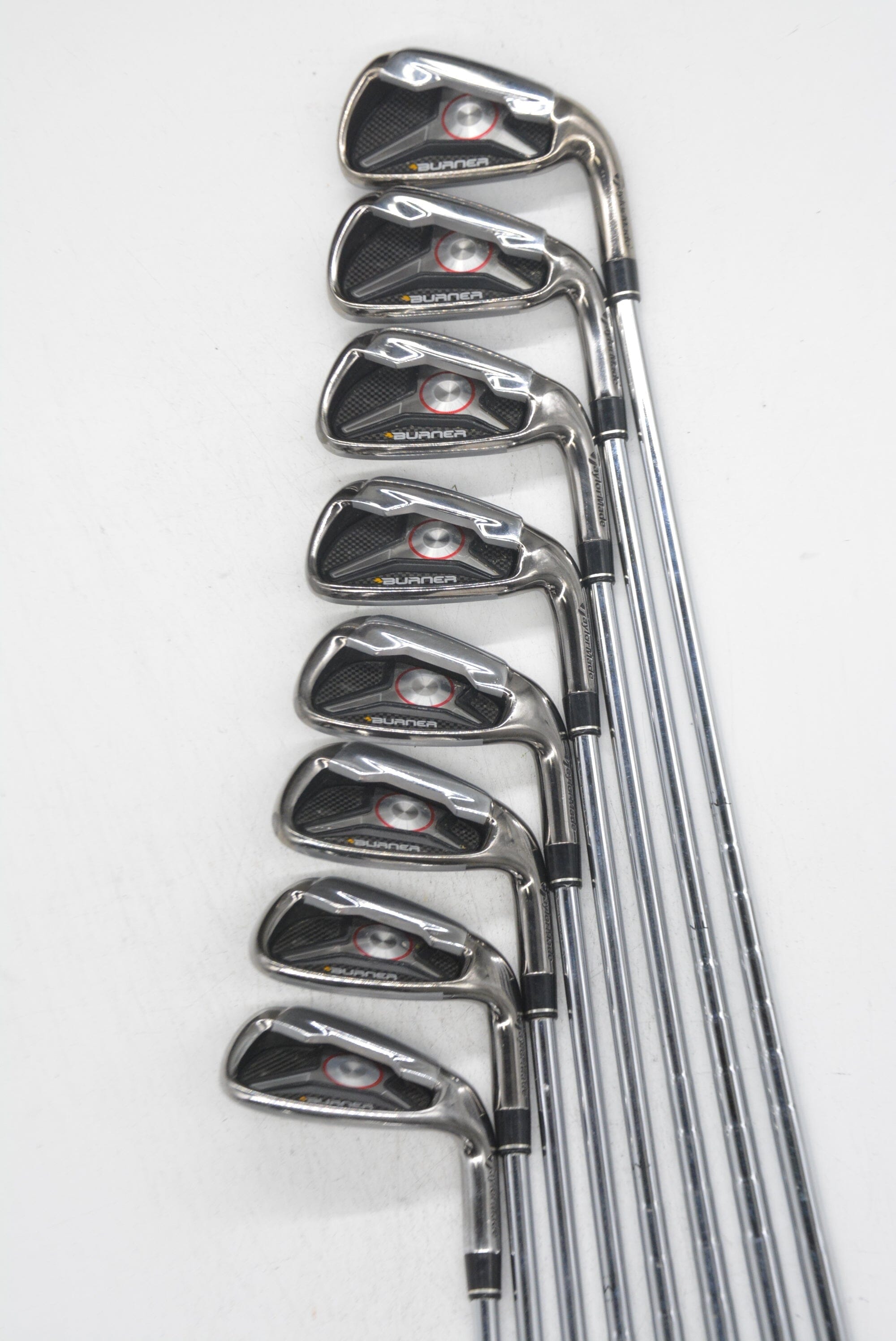 TaylorMade Burner '09 4-AW Iron Set S Flex +0.25" Golf Clubs GolfRoots 