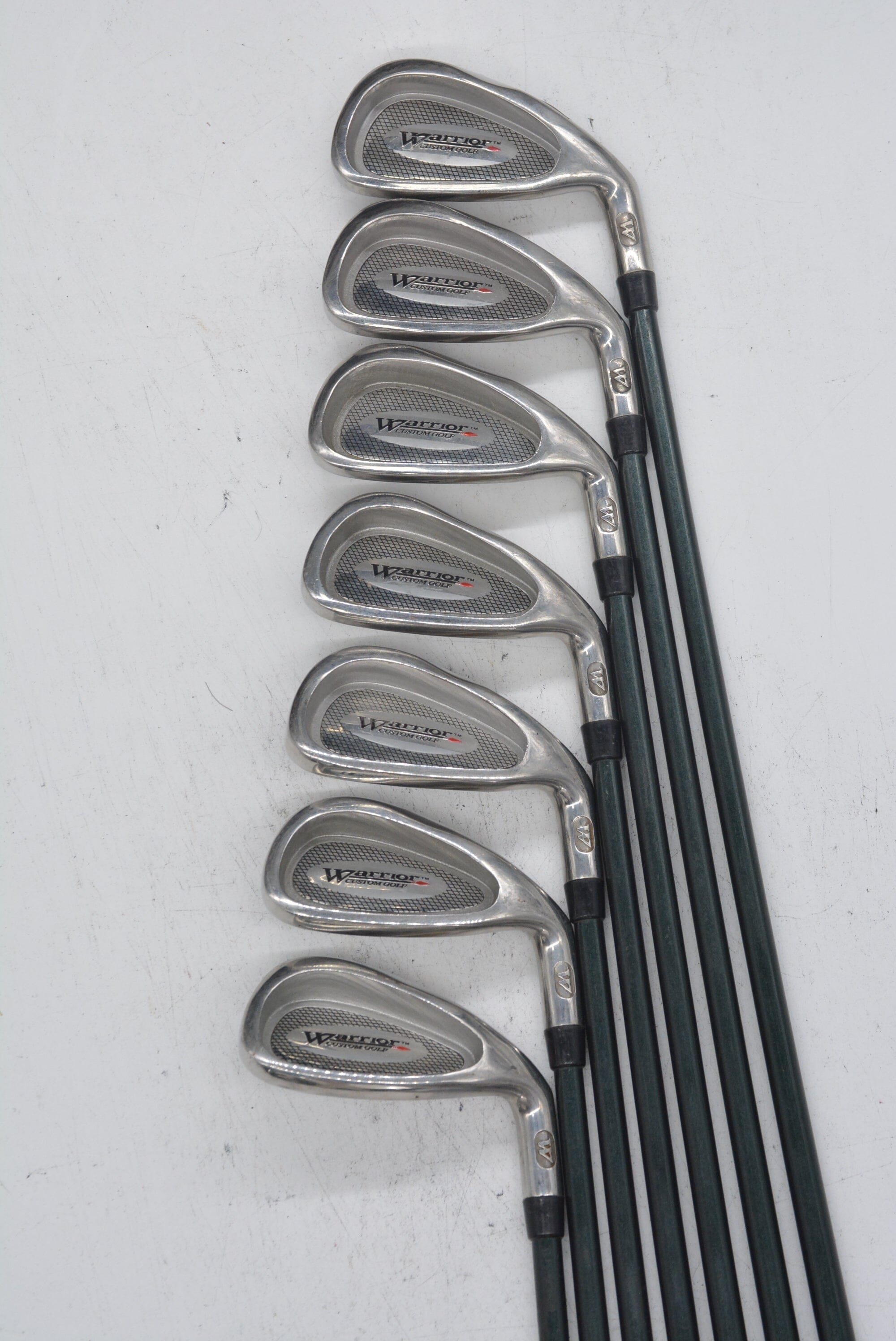 Women's Warrior Custom Golf 3-9 Iron Set W Flex -1.5" Golf Clubs GolfRoots 