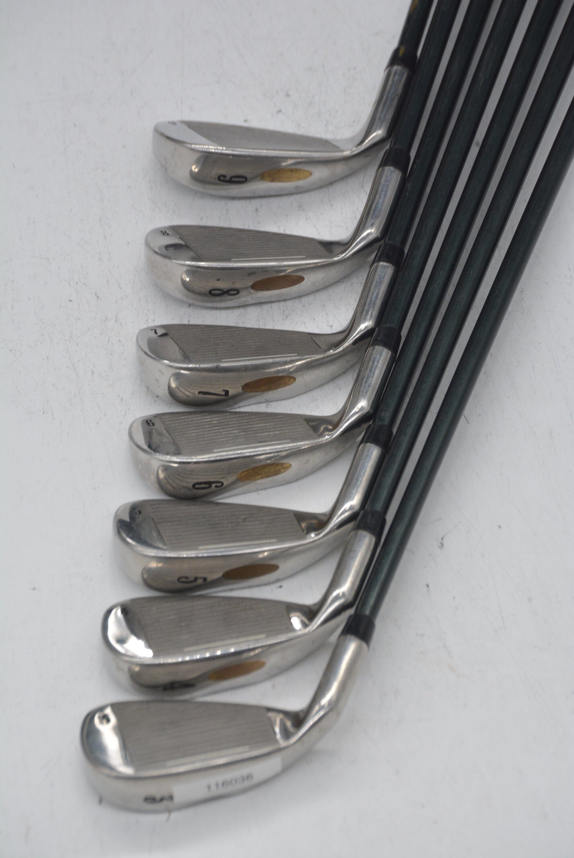Women's Warrior Custom Golf 3-9 Iron Set W Flex -1.5" Golf Clubs GolfRoots 