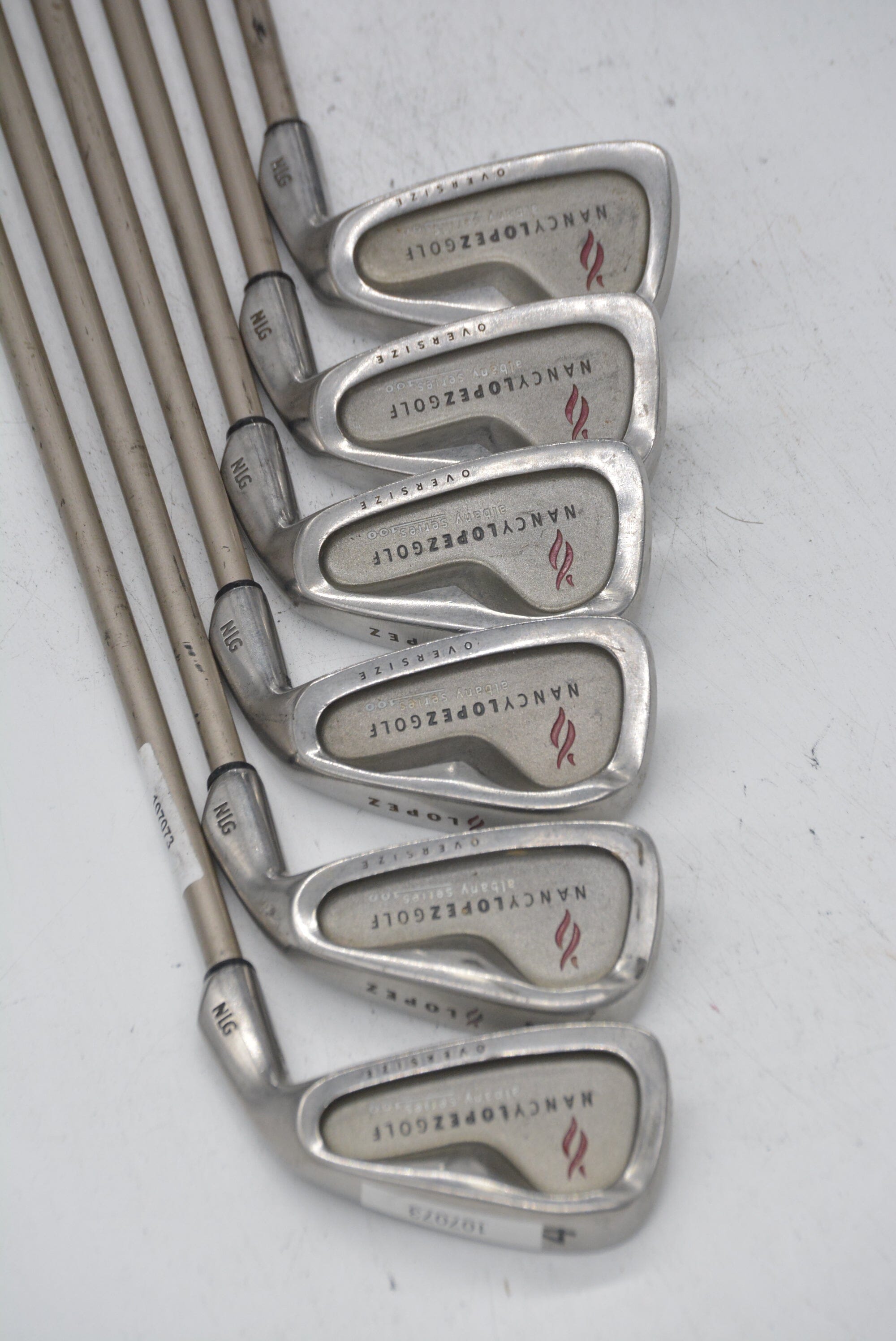 Nancy Lopez Oversize 4-5, 7-PW Iron Set R Flex -0.5" Golf Clubs GolfRoots 