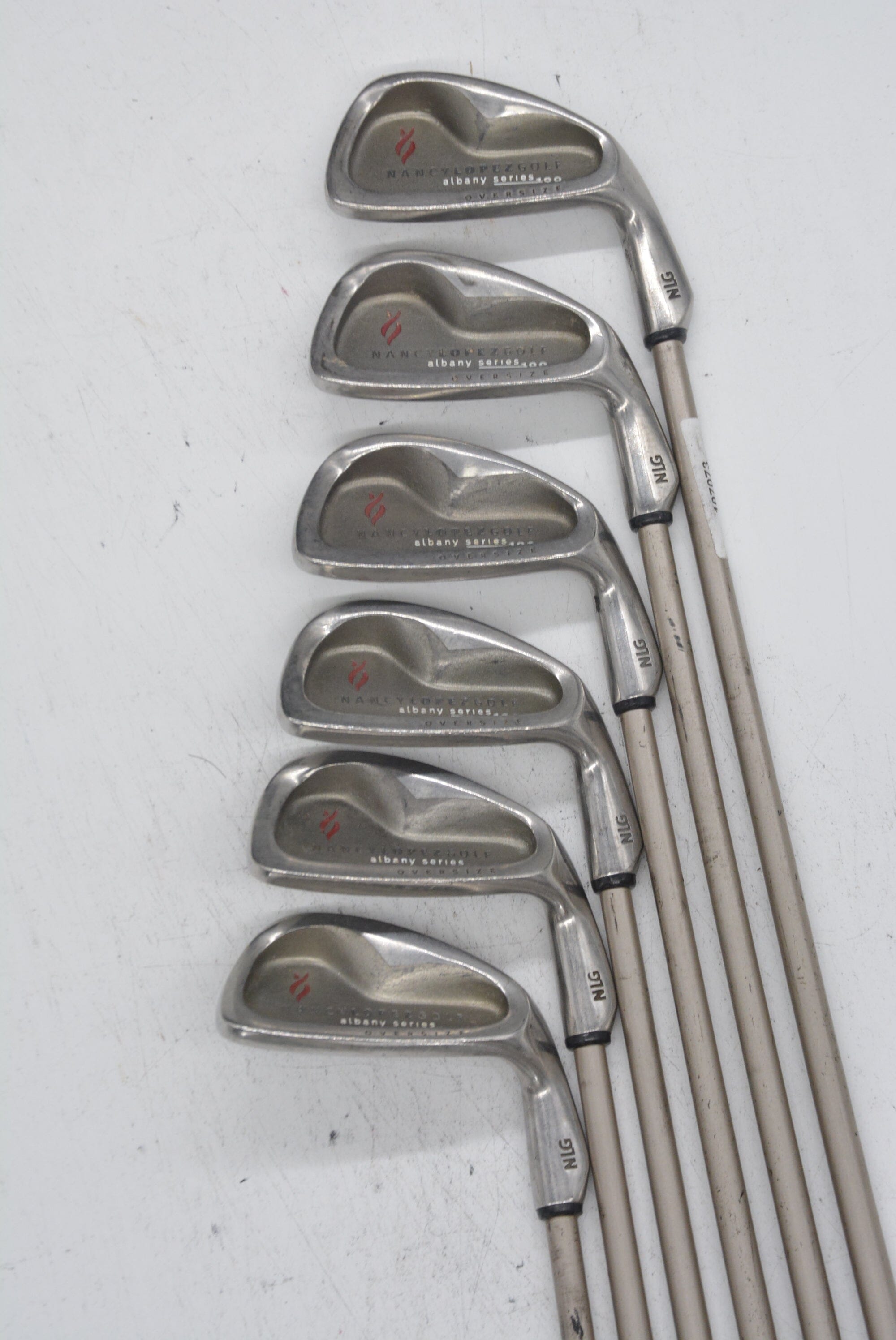 Nancy Lopez Oversize 4-5, 7-PW Iron Set R Flex -0.5" Golf Clubs GolfRoots 